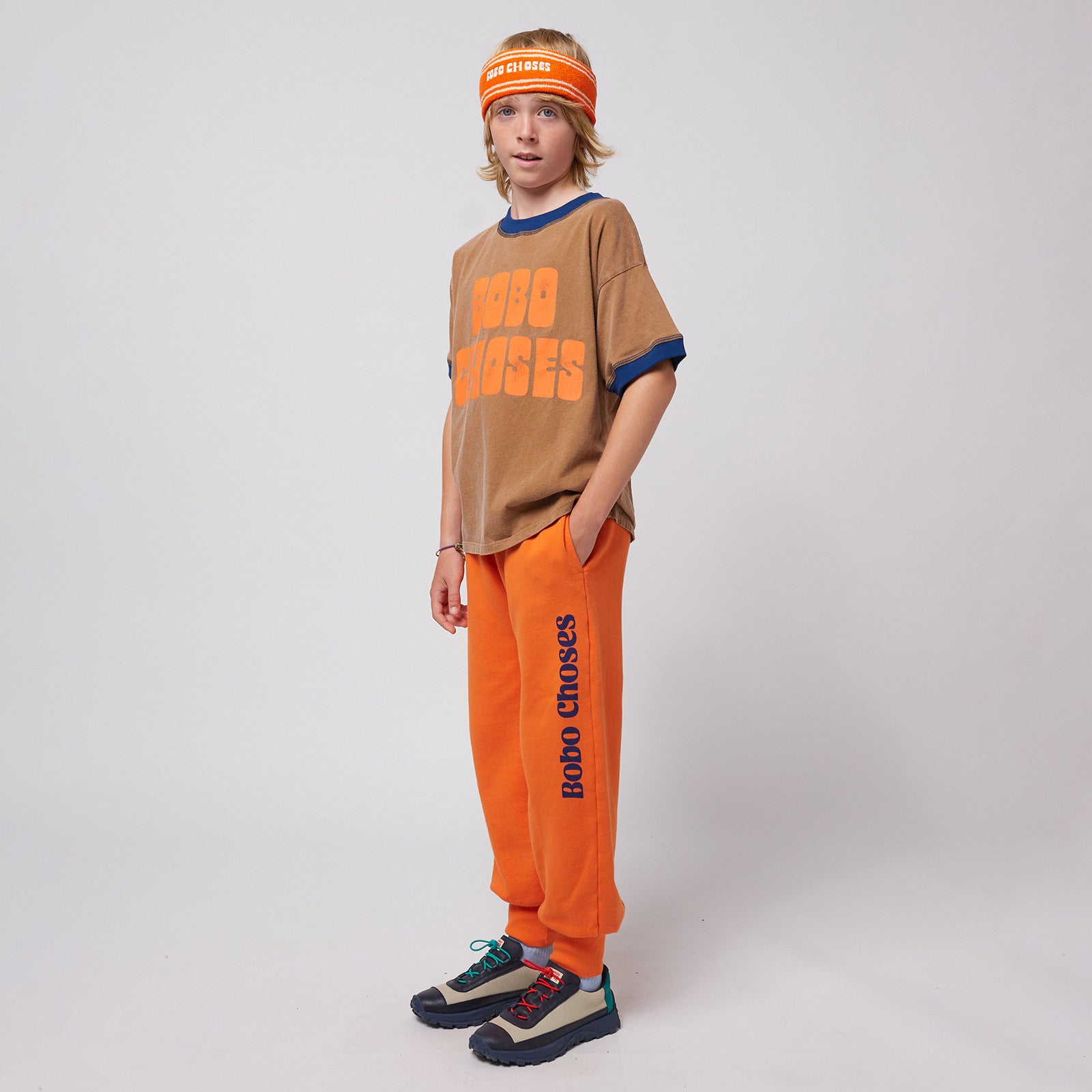 Bobo Choses Orange sweatpants