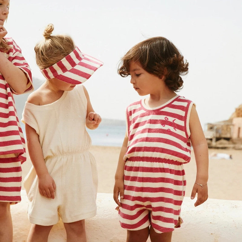 Cap Pop Terry Cherry Cream