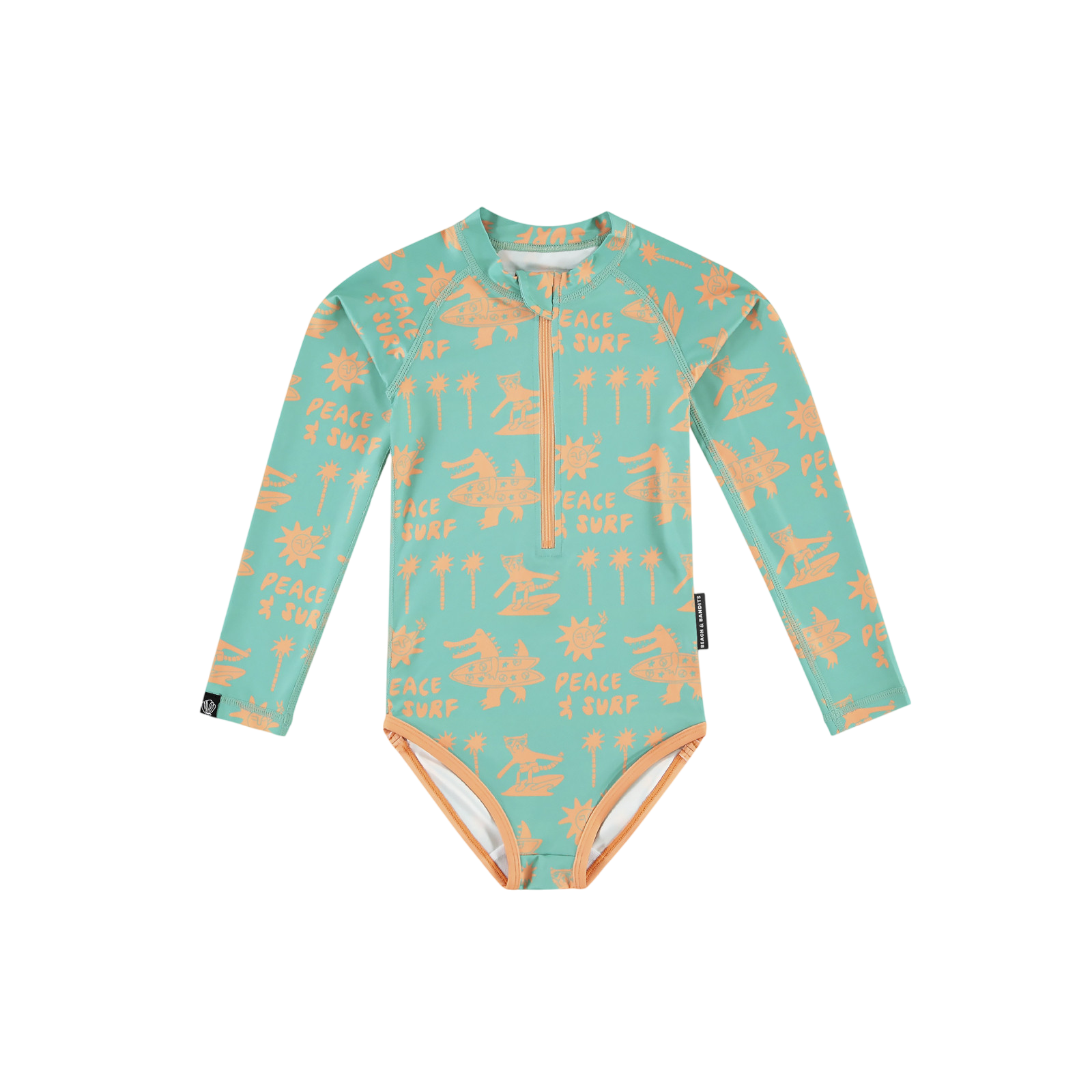 Badeanzug UPF 50+ Yaguáh Catback Green