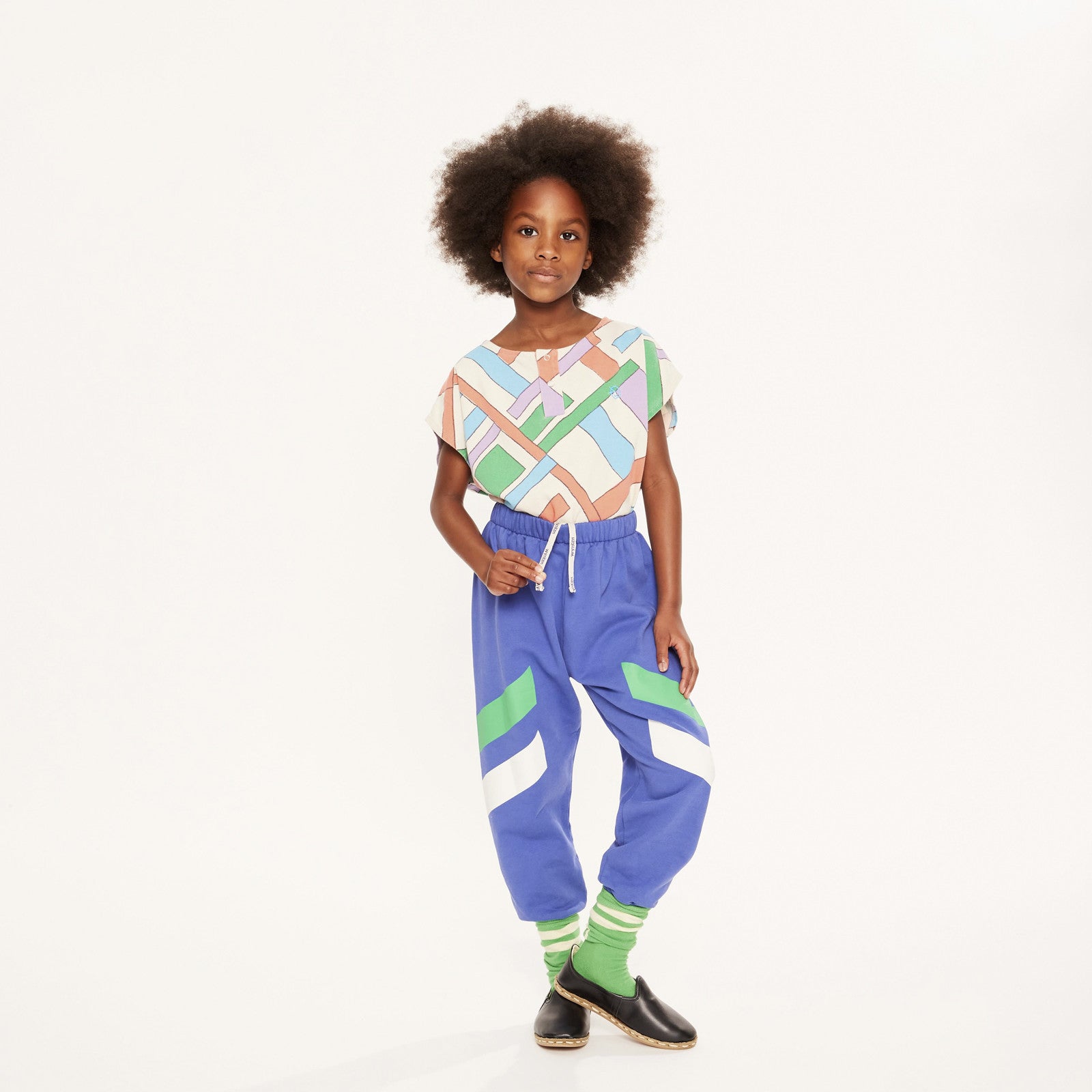 Socken Vela Wynken Fresh Green Ecru