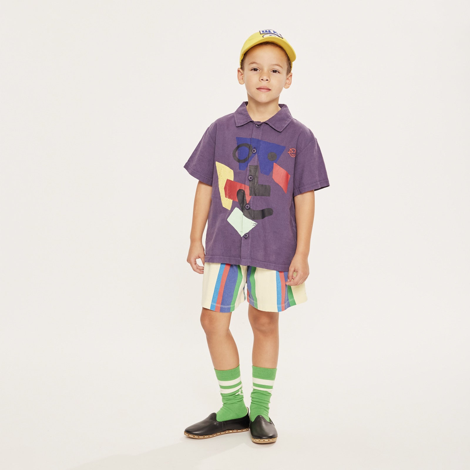 Socken Vela Wynken Fresh Green Ecru