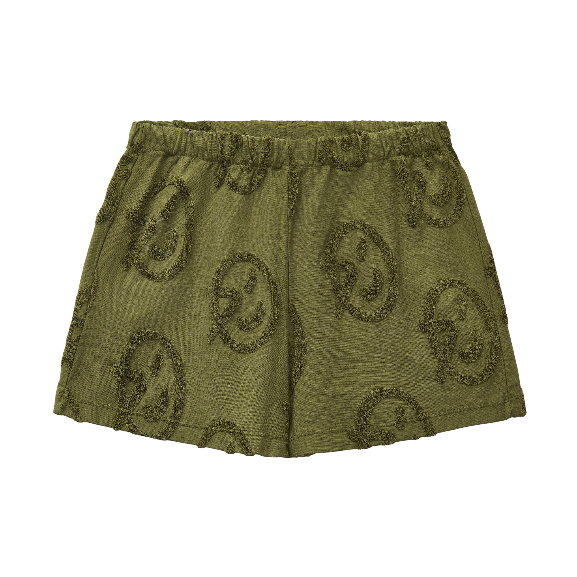 Short Pulpo Olive Logos