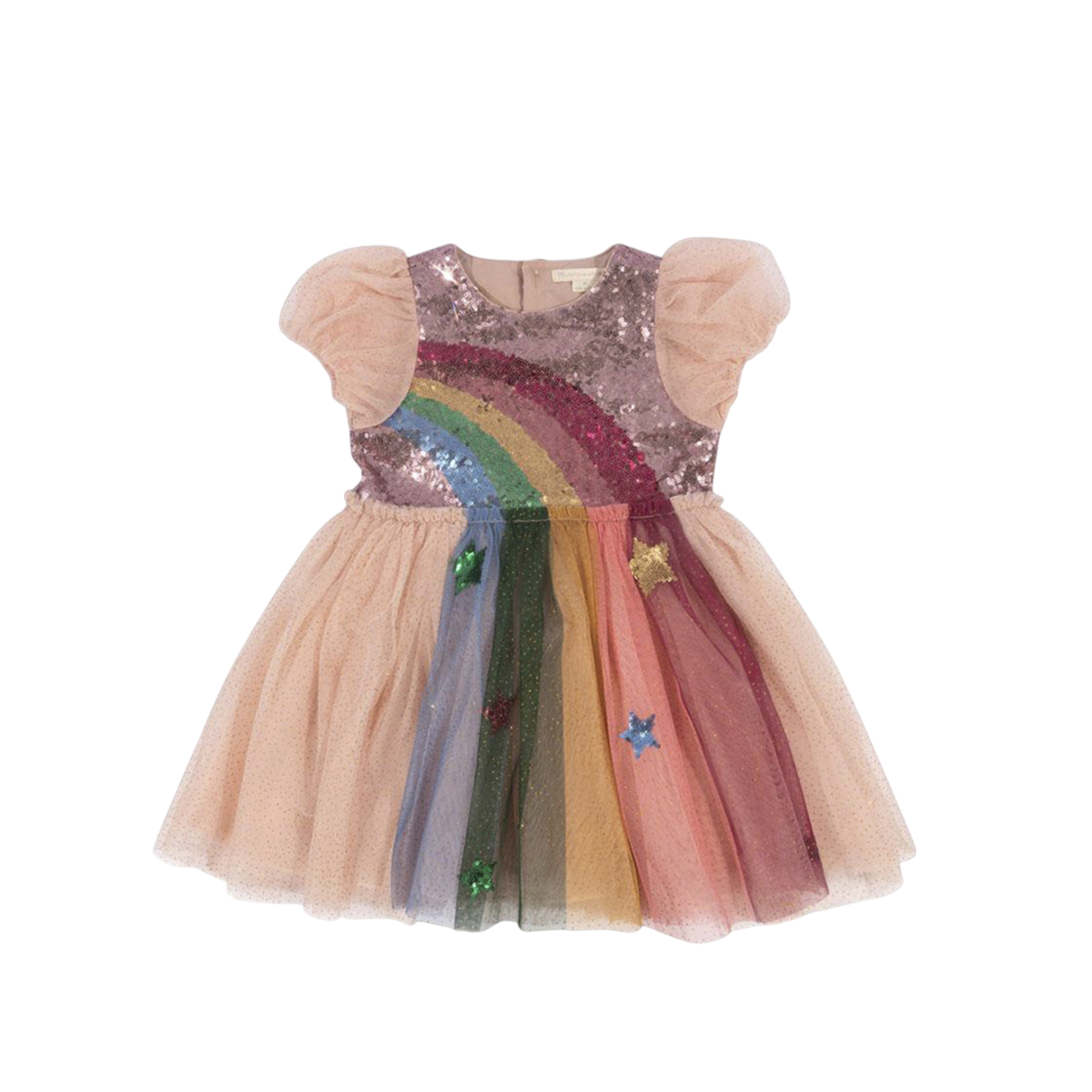 Kleid Odette Rainbow Evening Sand