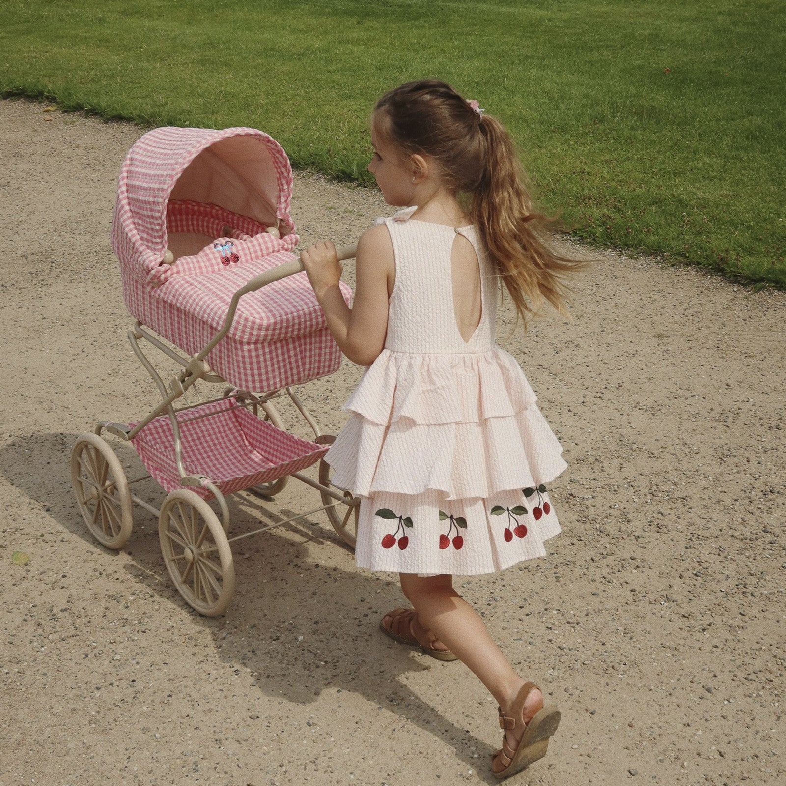 Kleid Ellie Peony Stripe