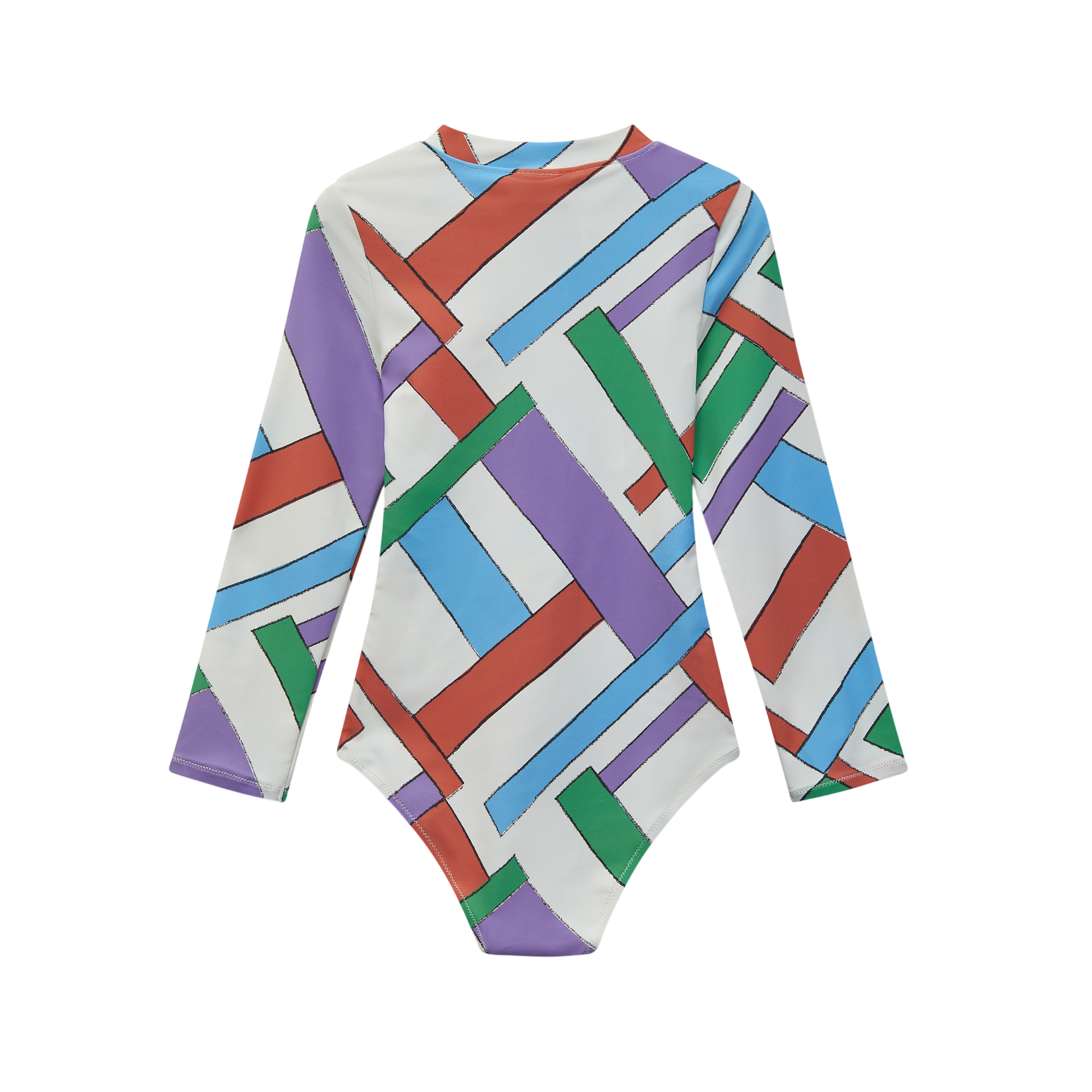 Cloud Kite Check swimsuit