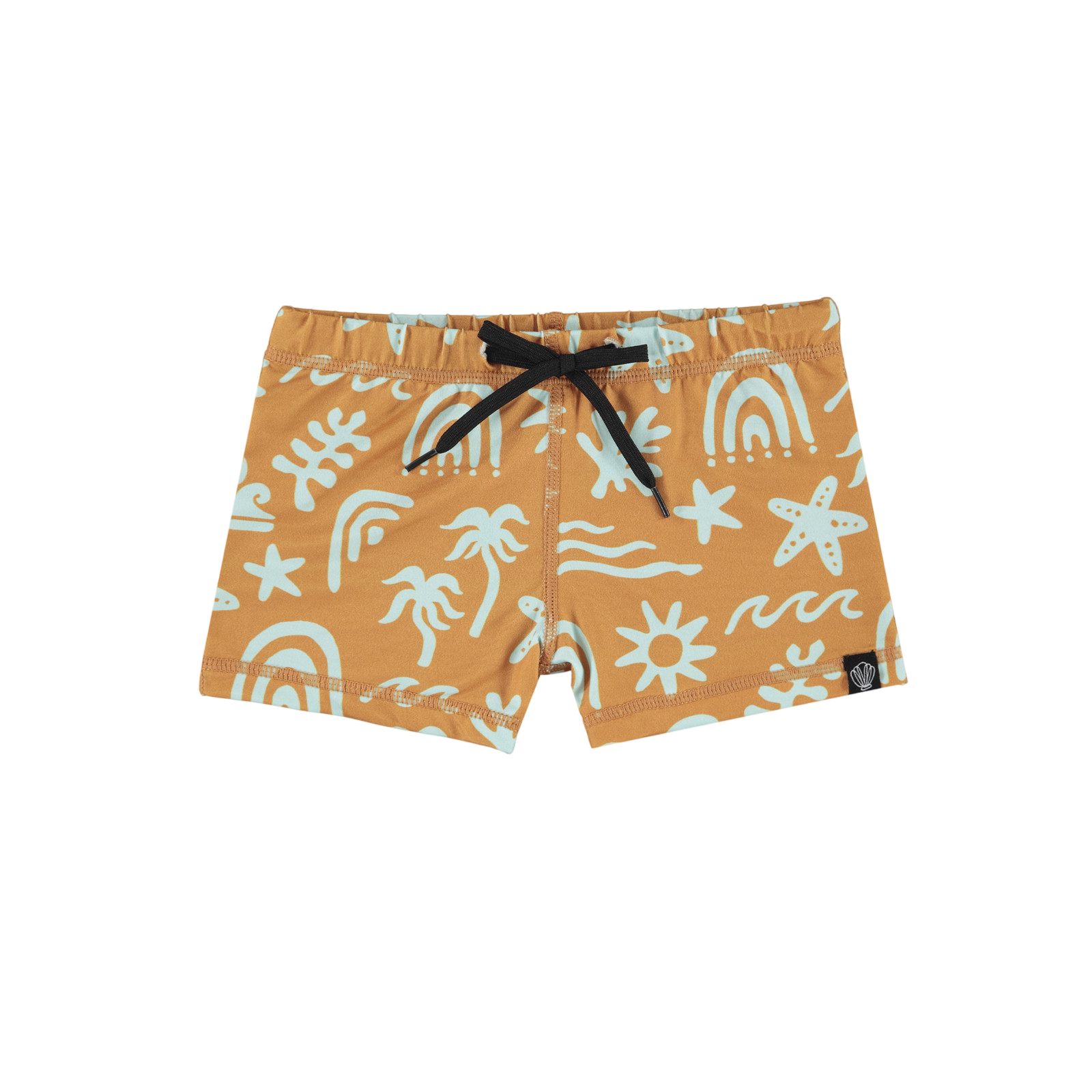 Swimming trunks UPF 50+ Tropical Vibes Blue