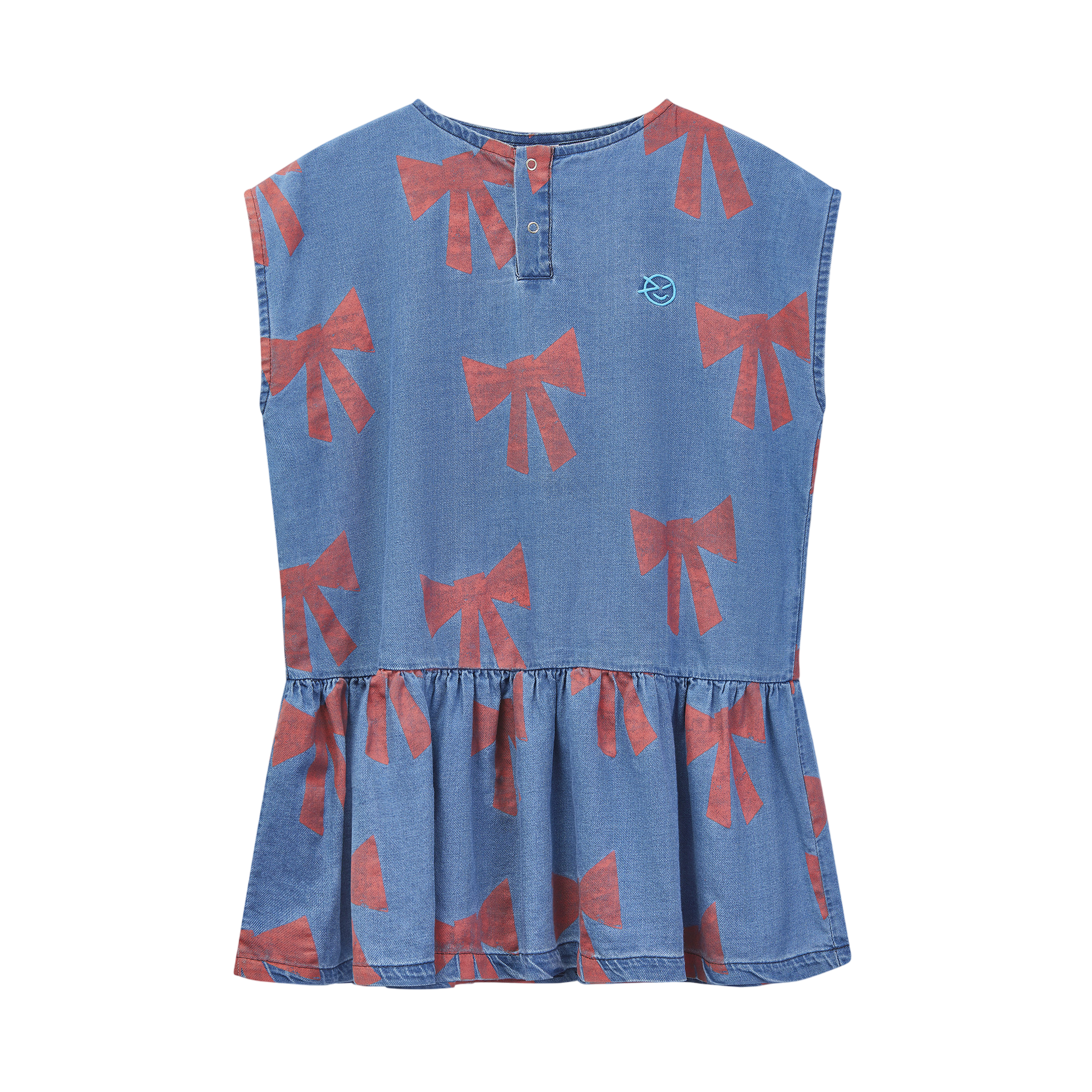 Dress Vela Dress Twill Denim