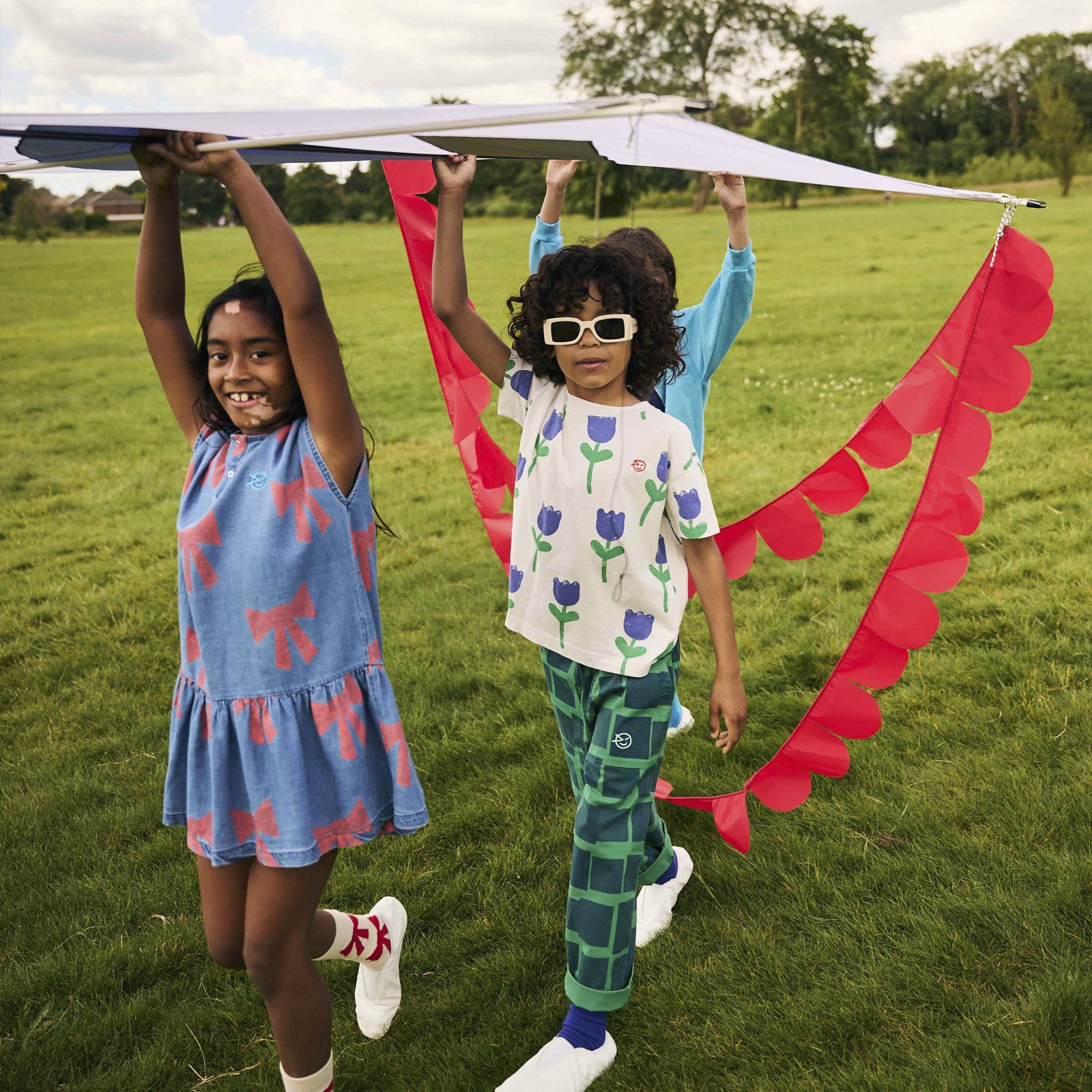 Kleid Vela Dress Twill Denim