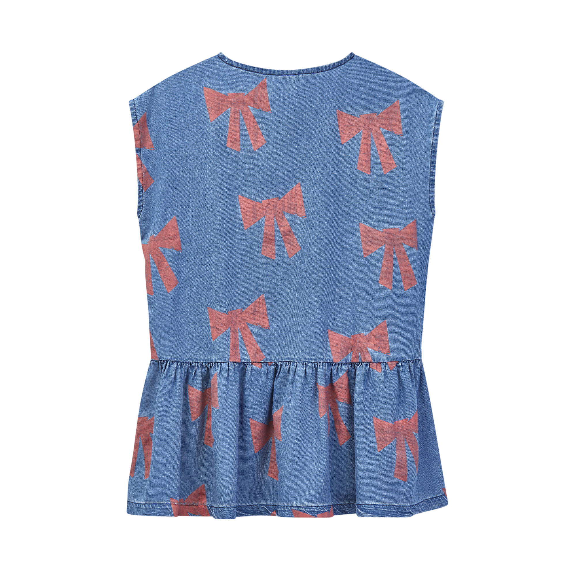 Kleid Vela Dress Twill Denim