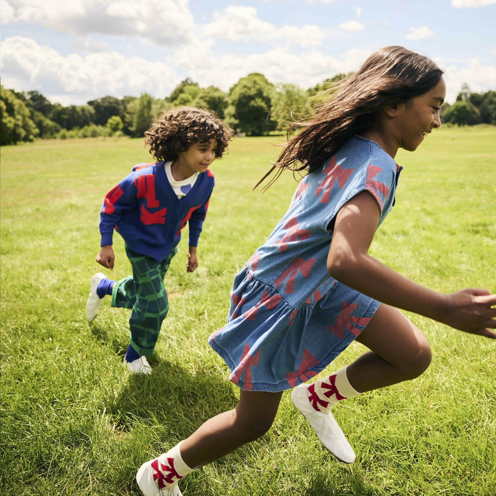 Kleid Vela Dress Twill Denim