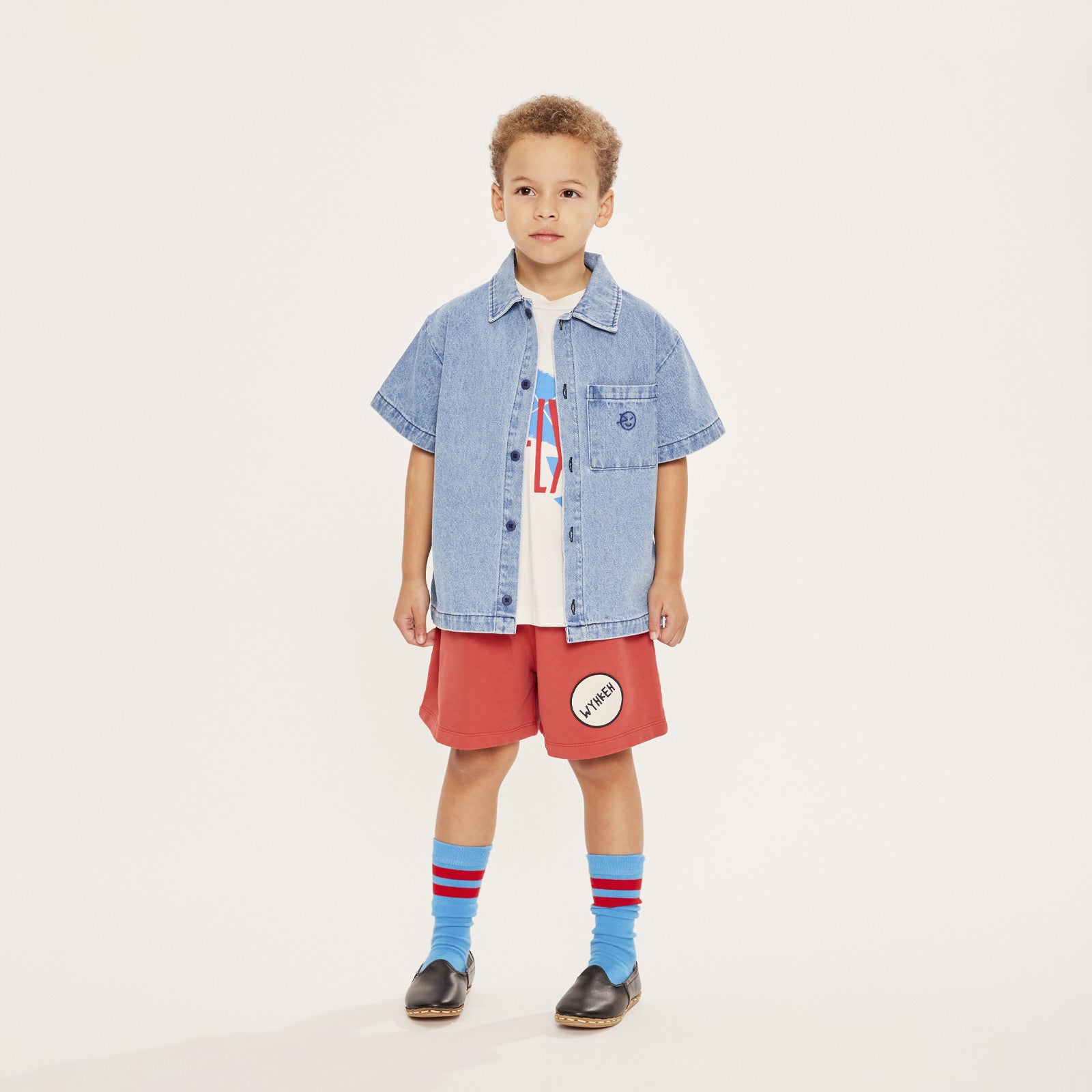 Shirt Pale Mid Bleach Wash