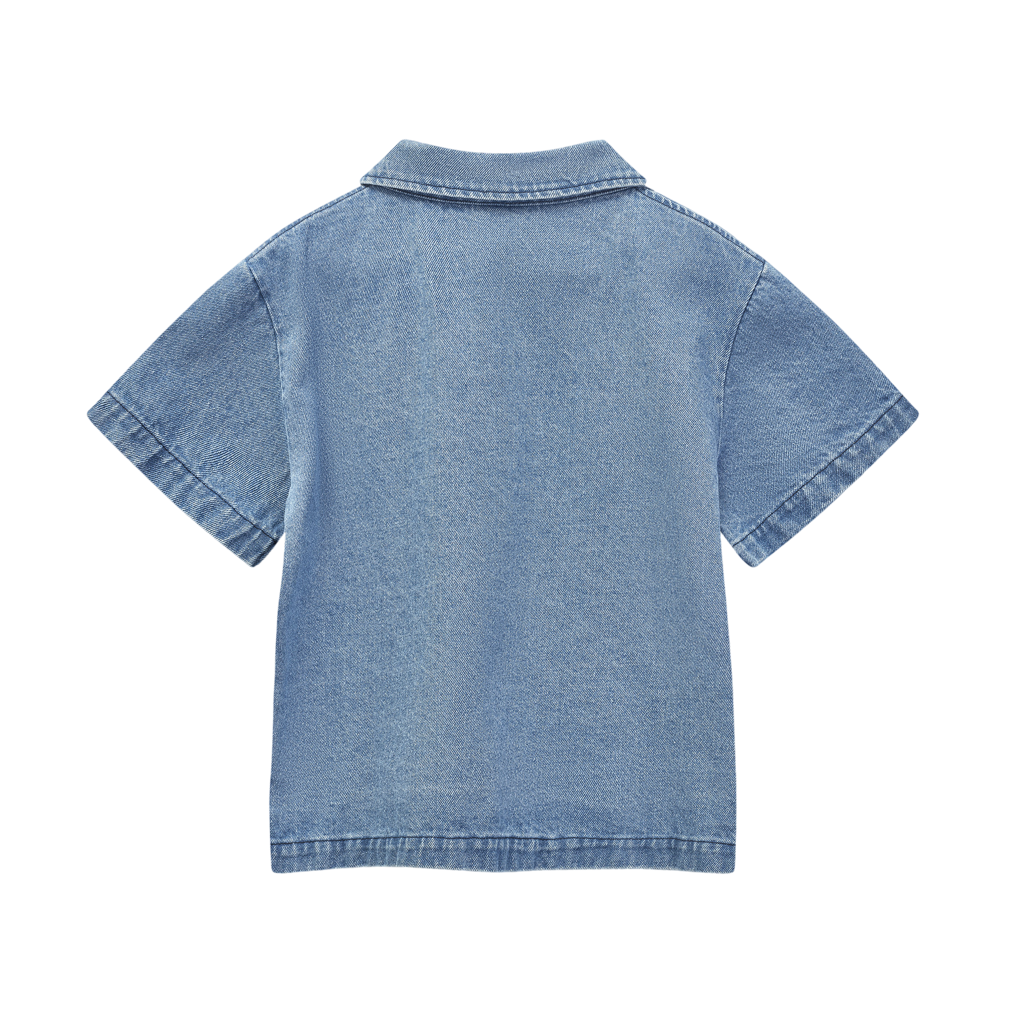 Shirt Pale Mid Bleach Wash