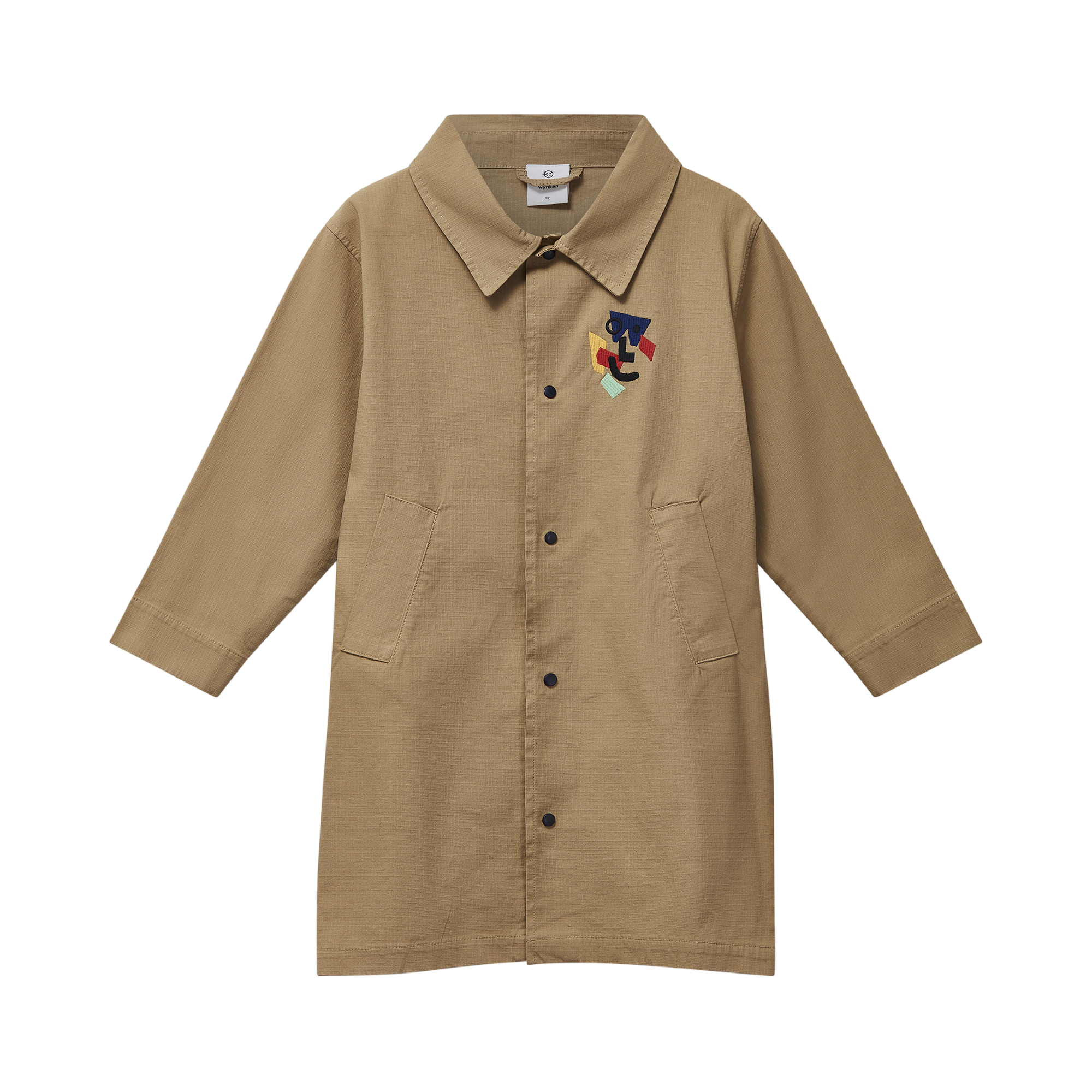 Overshirt Amazed Face Mac Sand