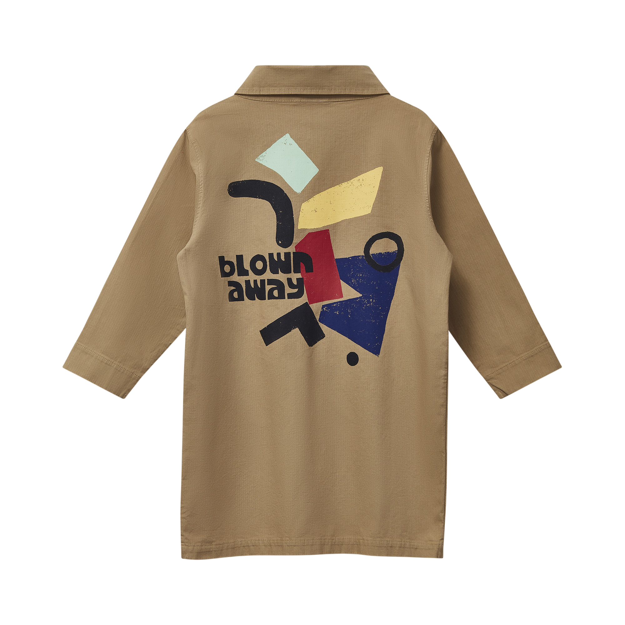 Overshirt Amazed Face Mac Sand