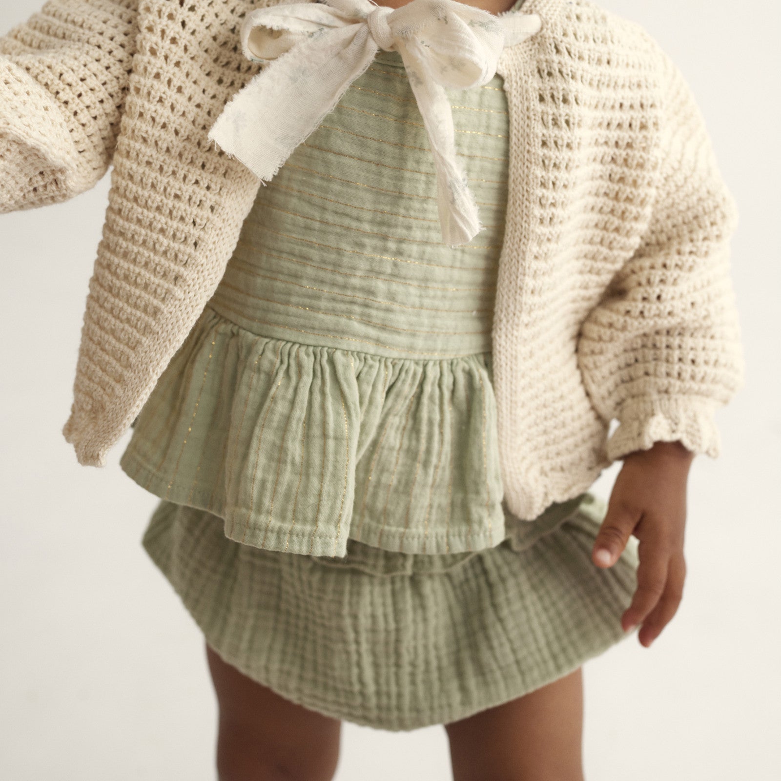 Baby shorts Ines Tender Green