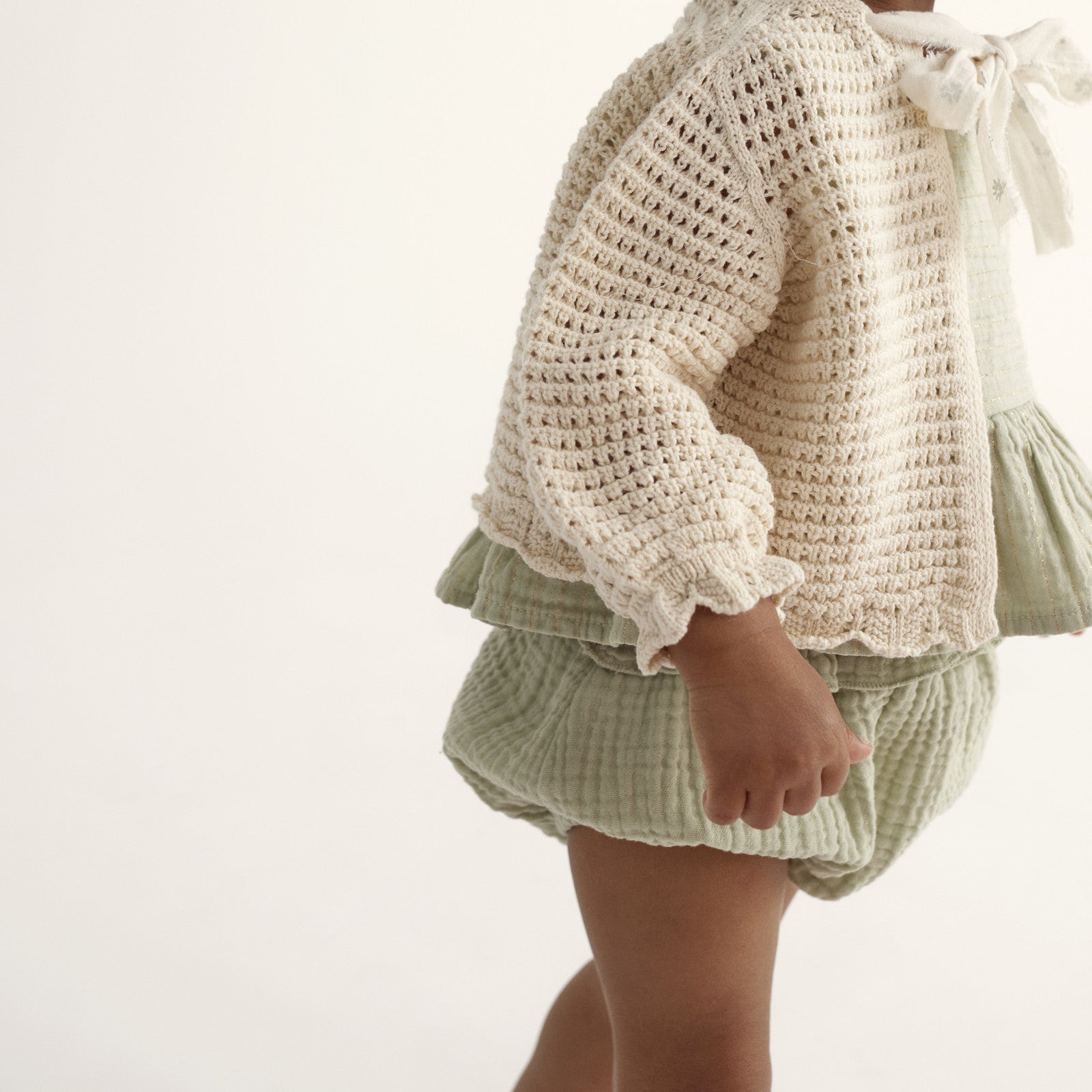 Baby shorts Ines Tender Green