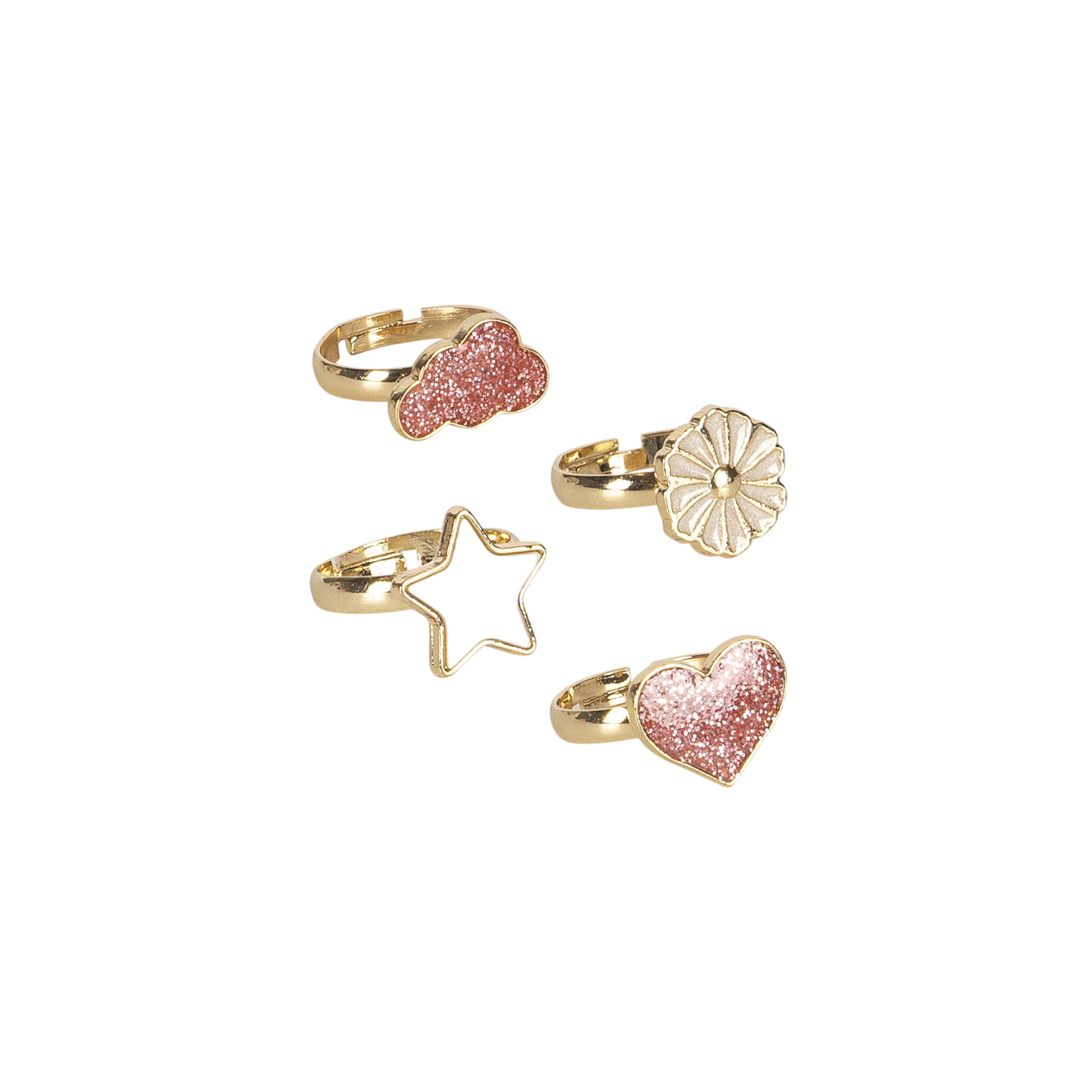 Children's rings 12 piece set Multi Color