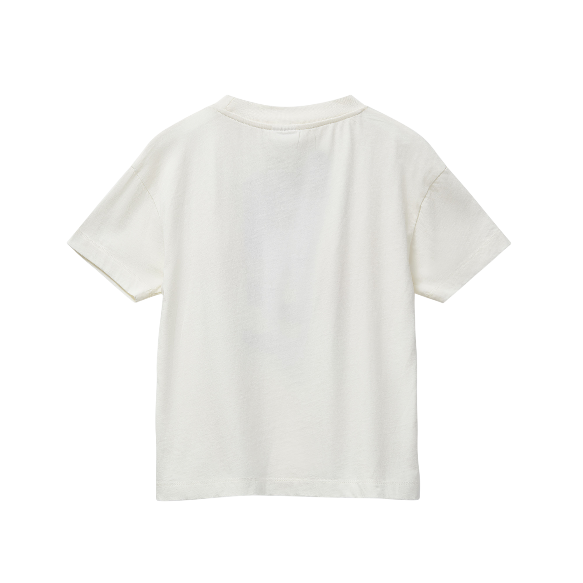 T-Shirt Amazed Face Ecru