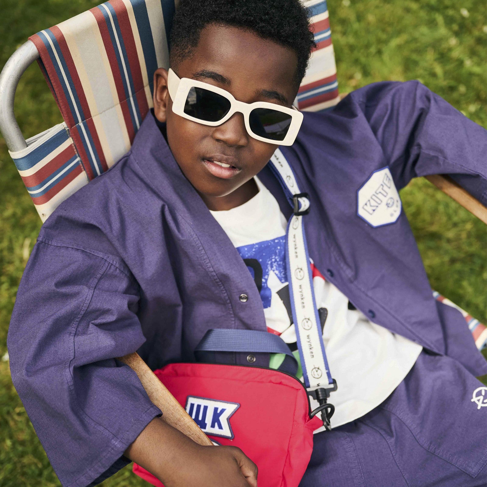 T-Shirt Amazed Face Ecru