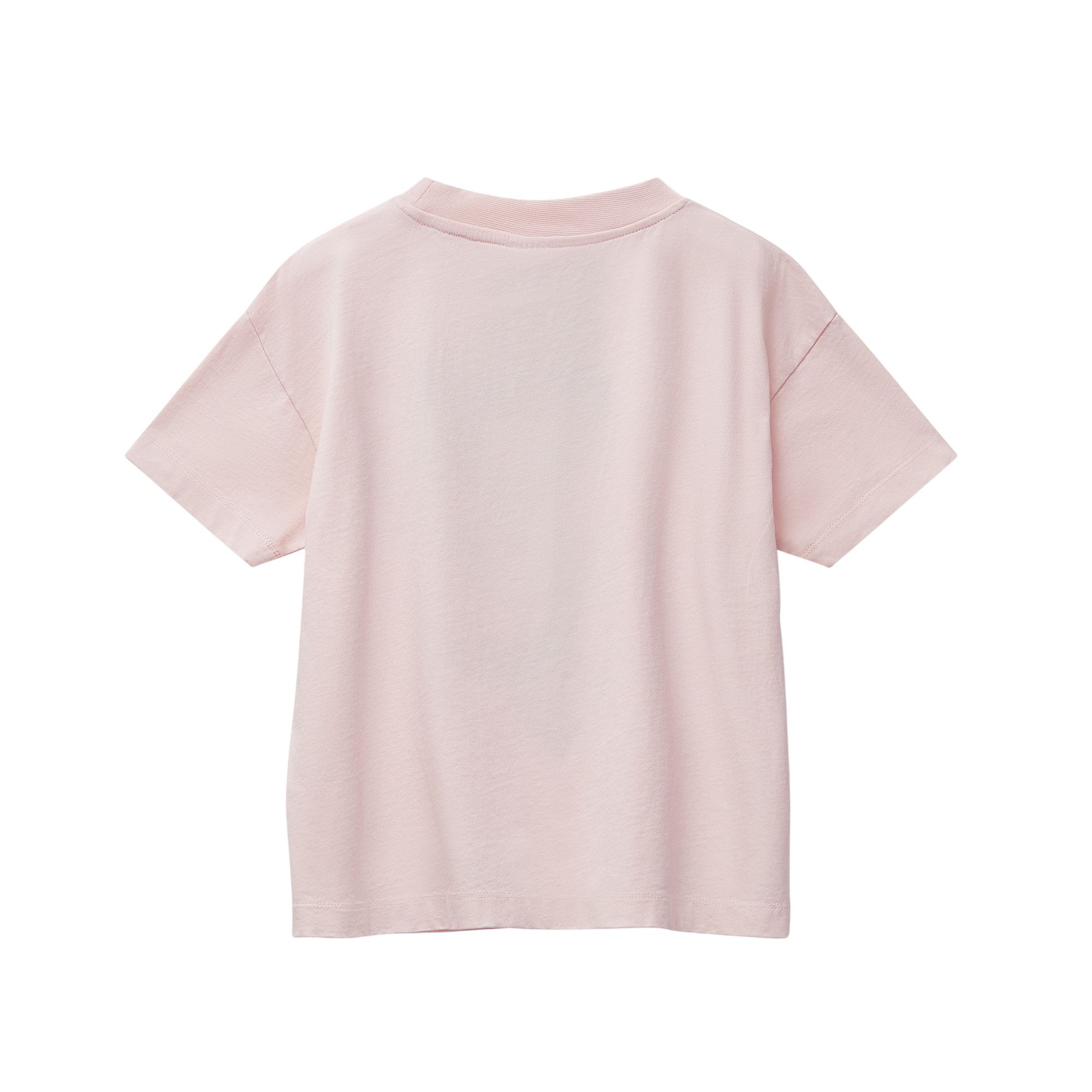 T-Shirt Amazed Face Pale Pink
