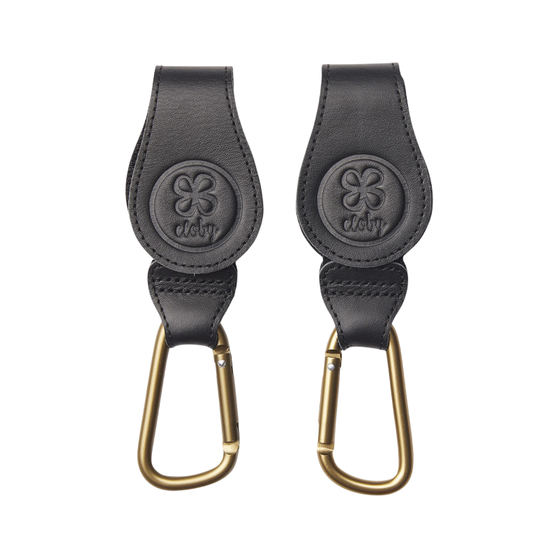 Kinderwagenhaken 2er Set - Black