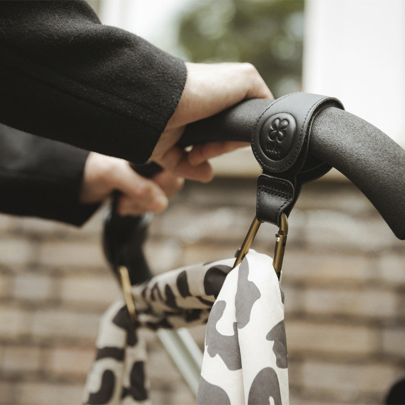 Baby carriage hook set of 2 - Black