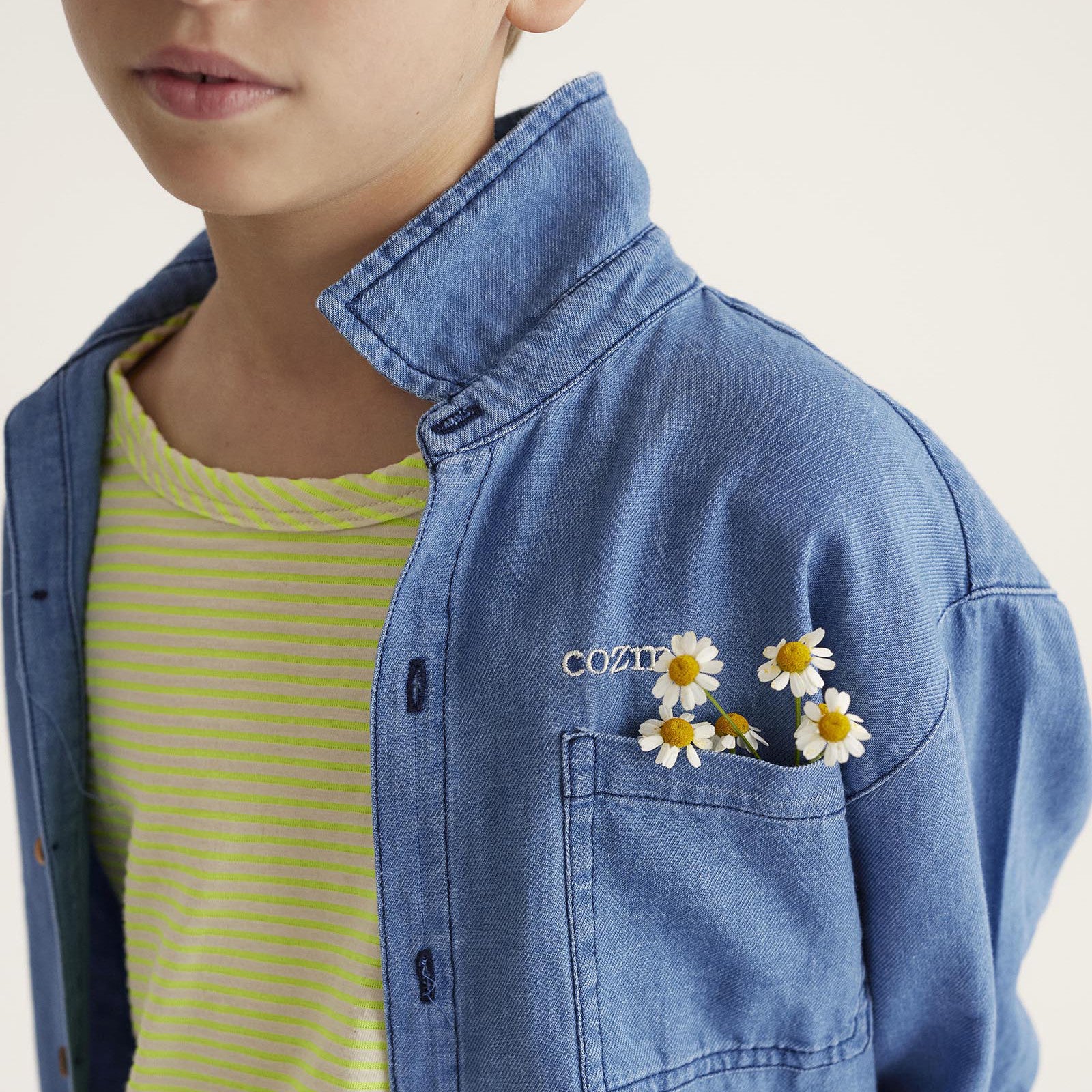 Chemise Eloi Denim Blue