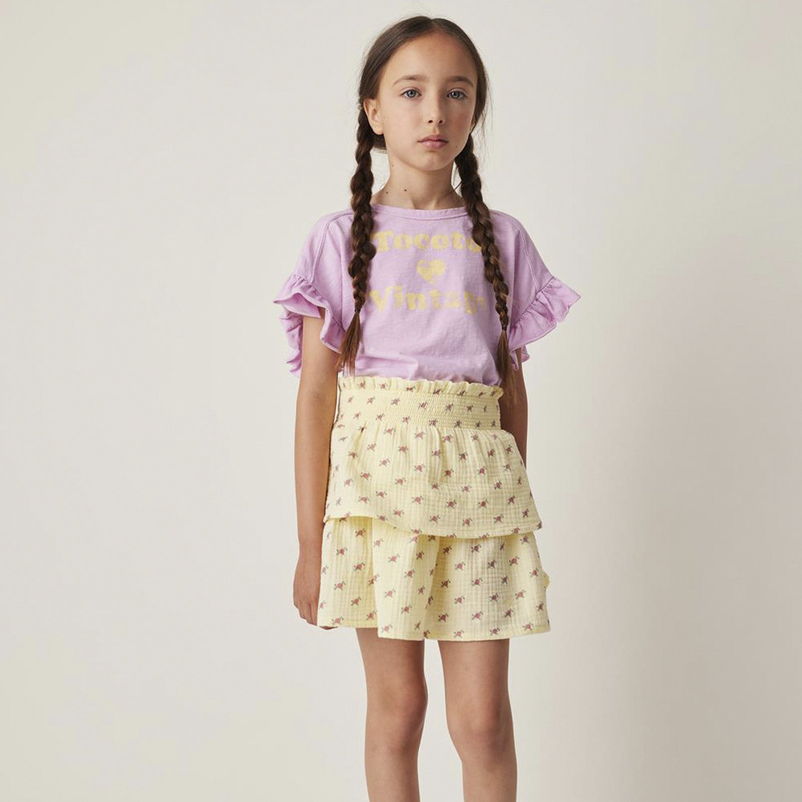 Rock Flowers Print Yellow