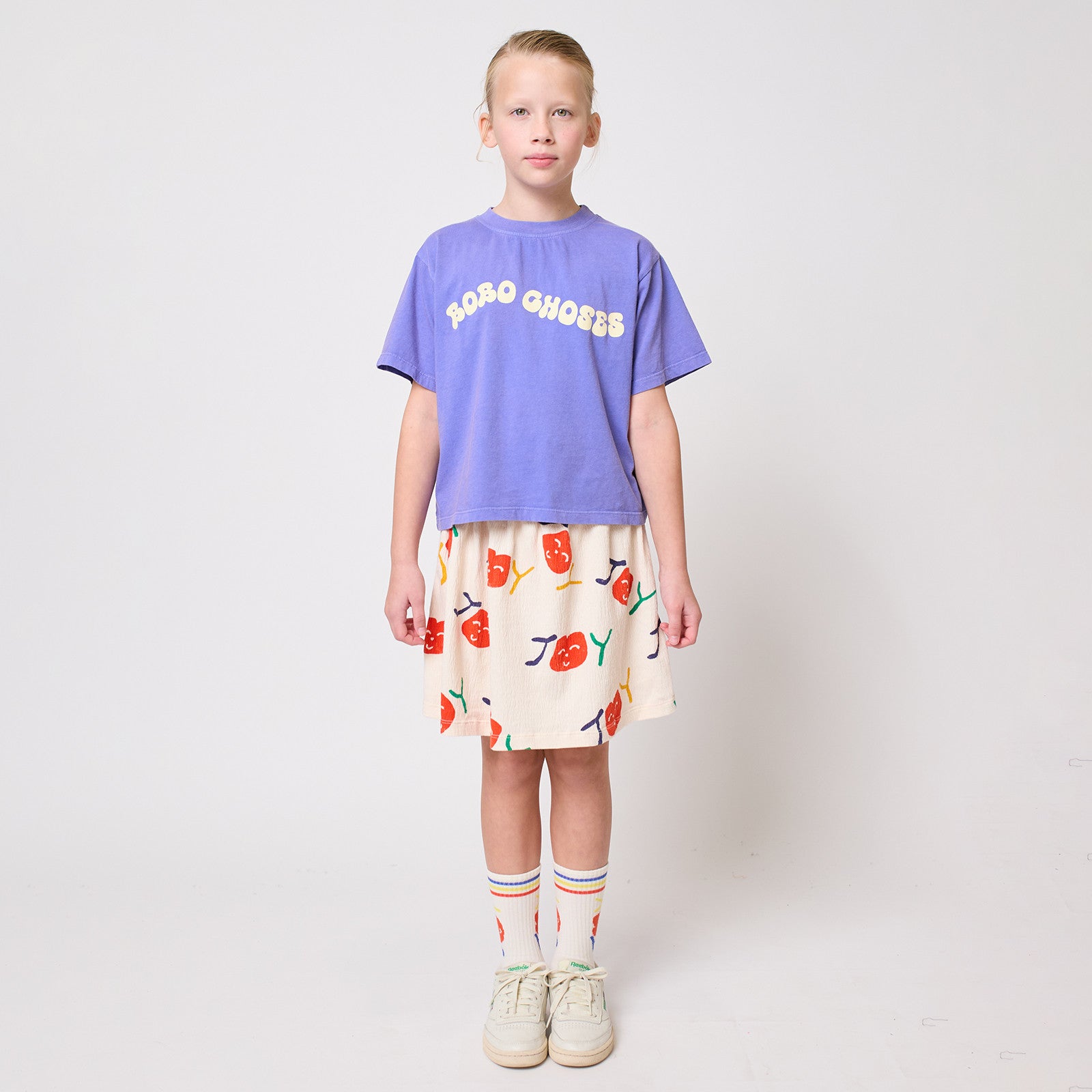 Jupe Smiling All Over blanc cassé