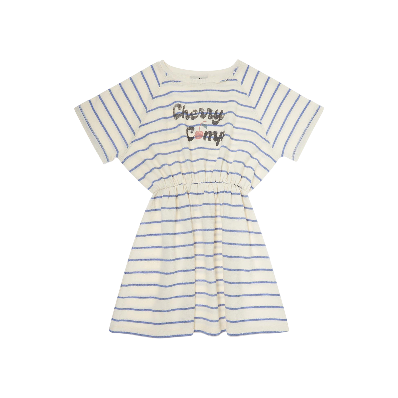Kleid Striped Cherry Camp Blue
