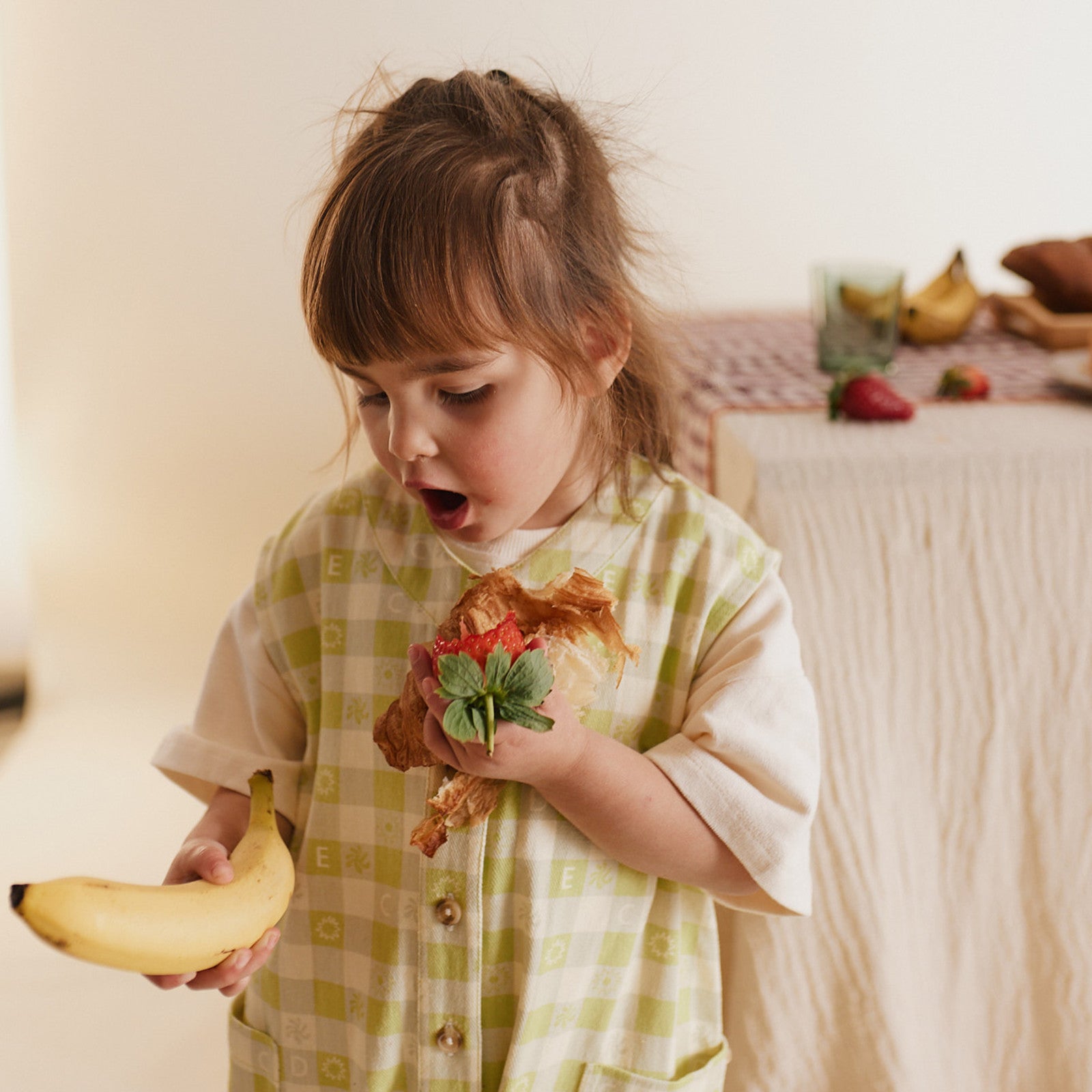 Einteiler Charlie Gingham