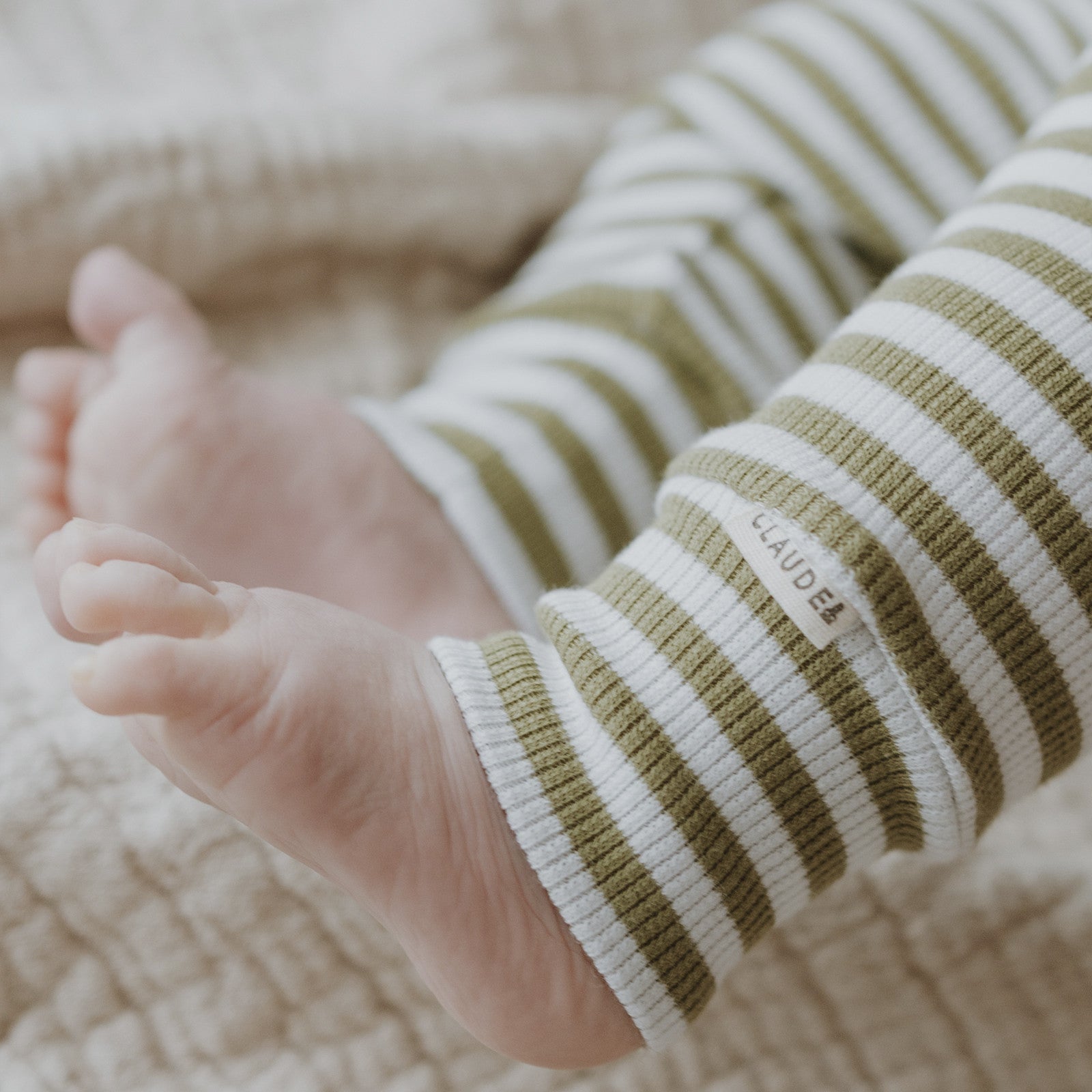 Baby leggings stripe