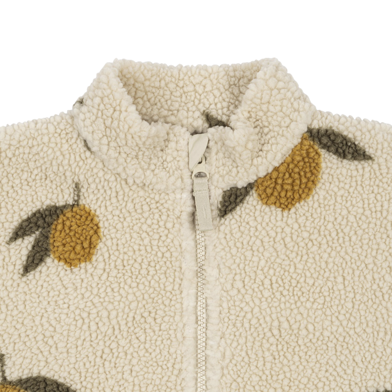 Veste Jody Teddy Mon Grand Citron Sage