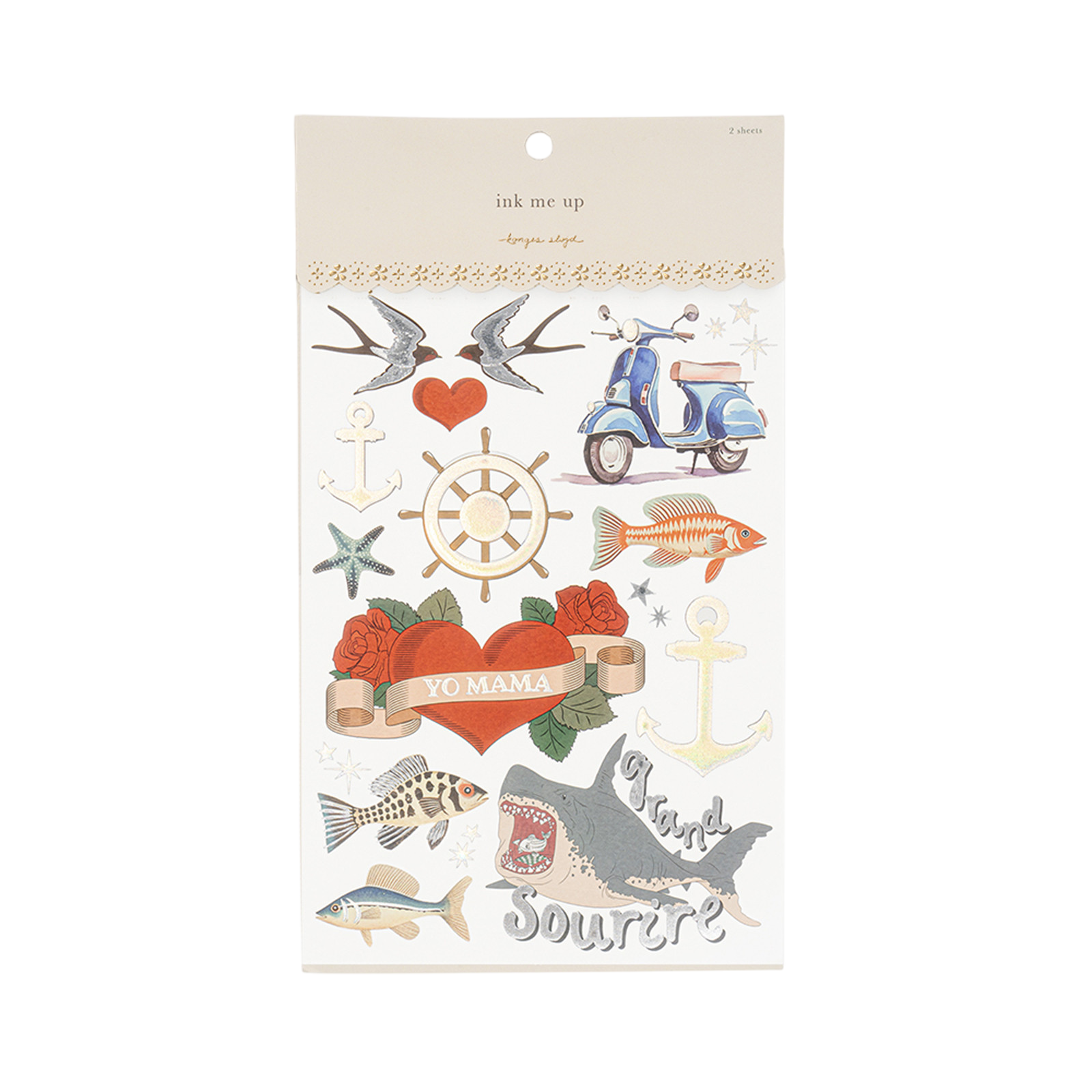 Tattoo set Sailor Mix Pack