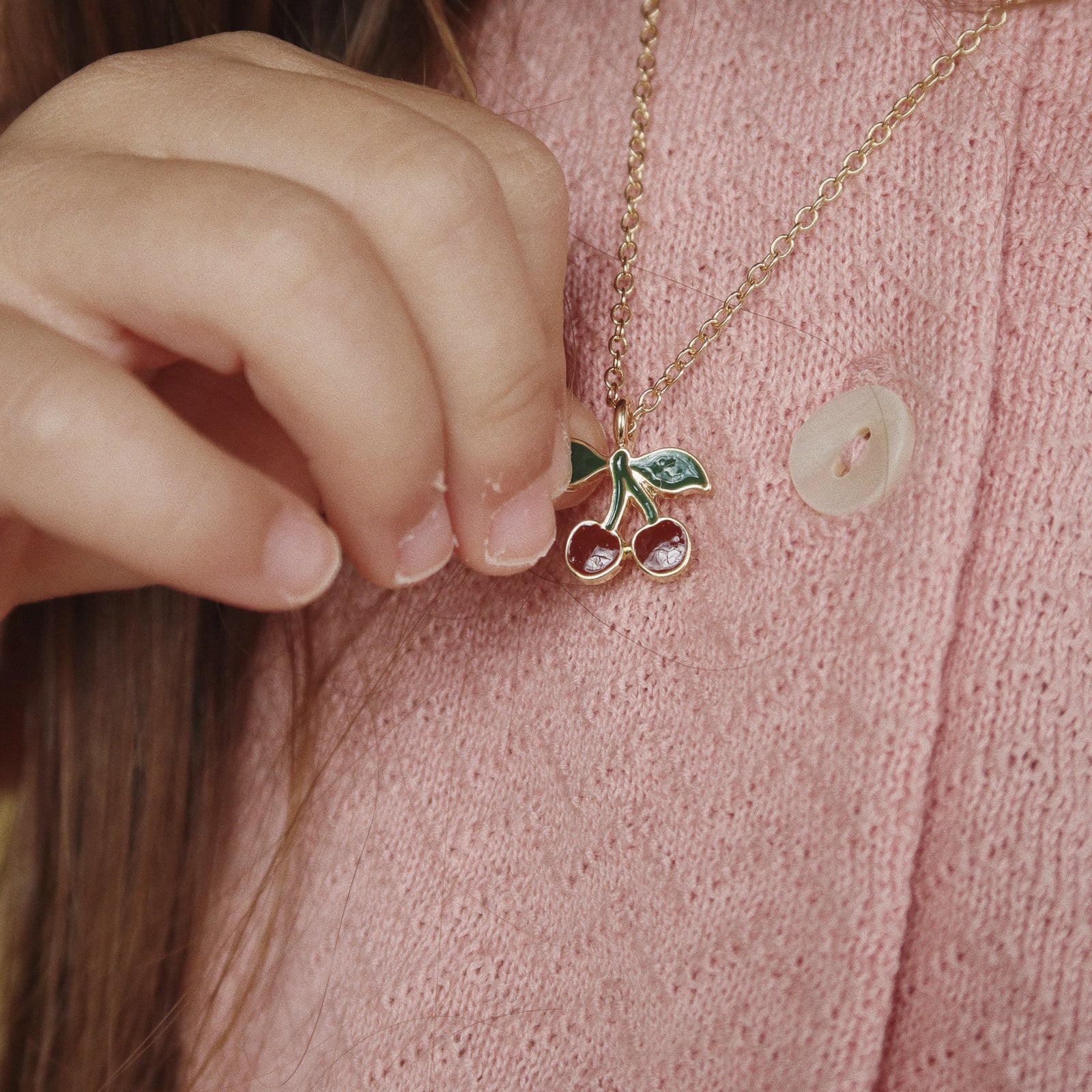 Parure de bijoux Cherry Gold