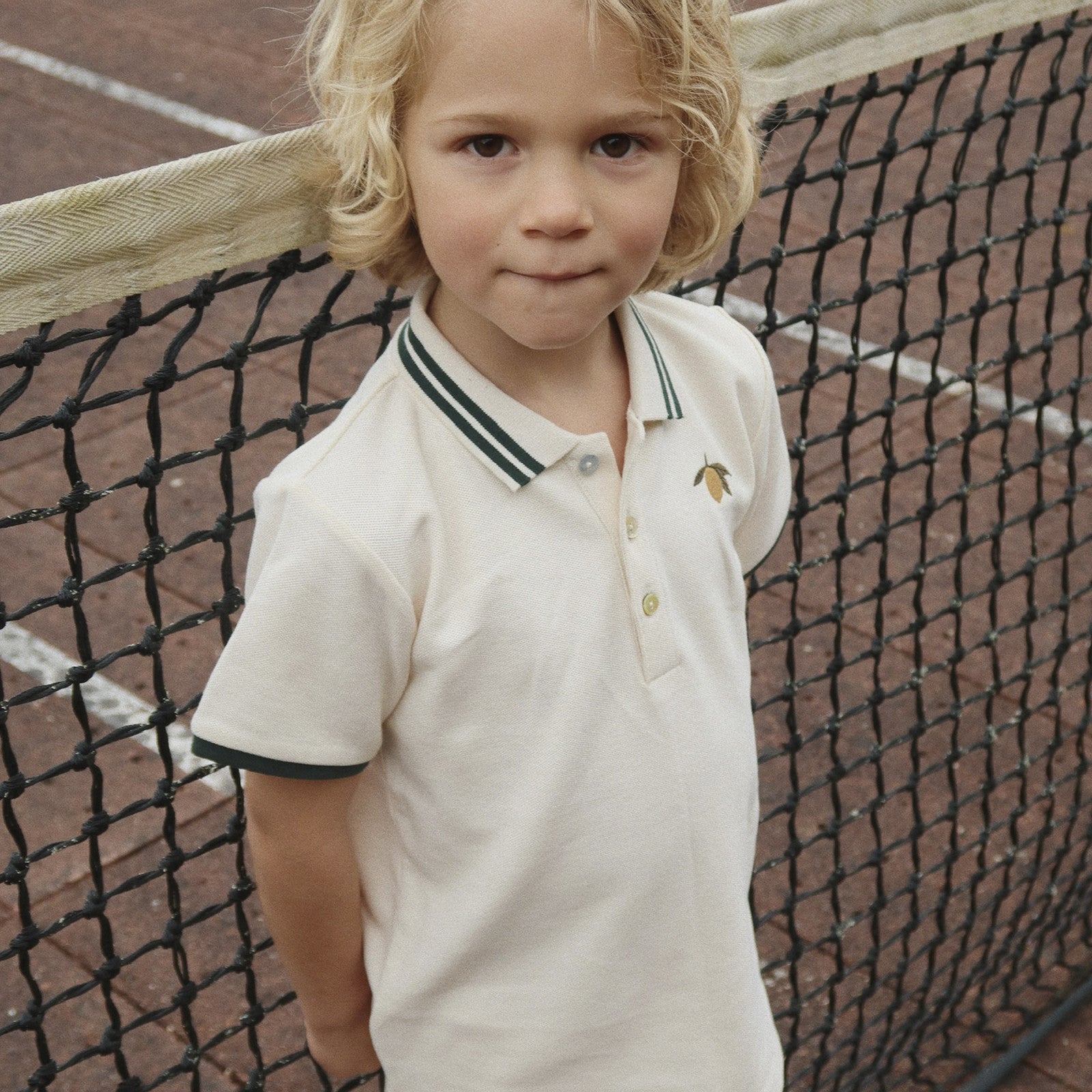 Poloshirt Florian Antique White