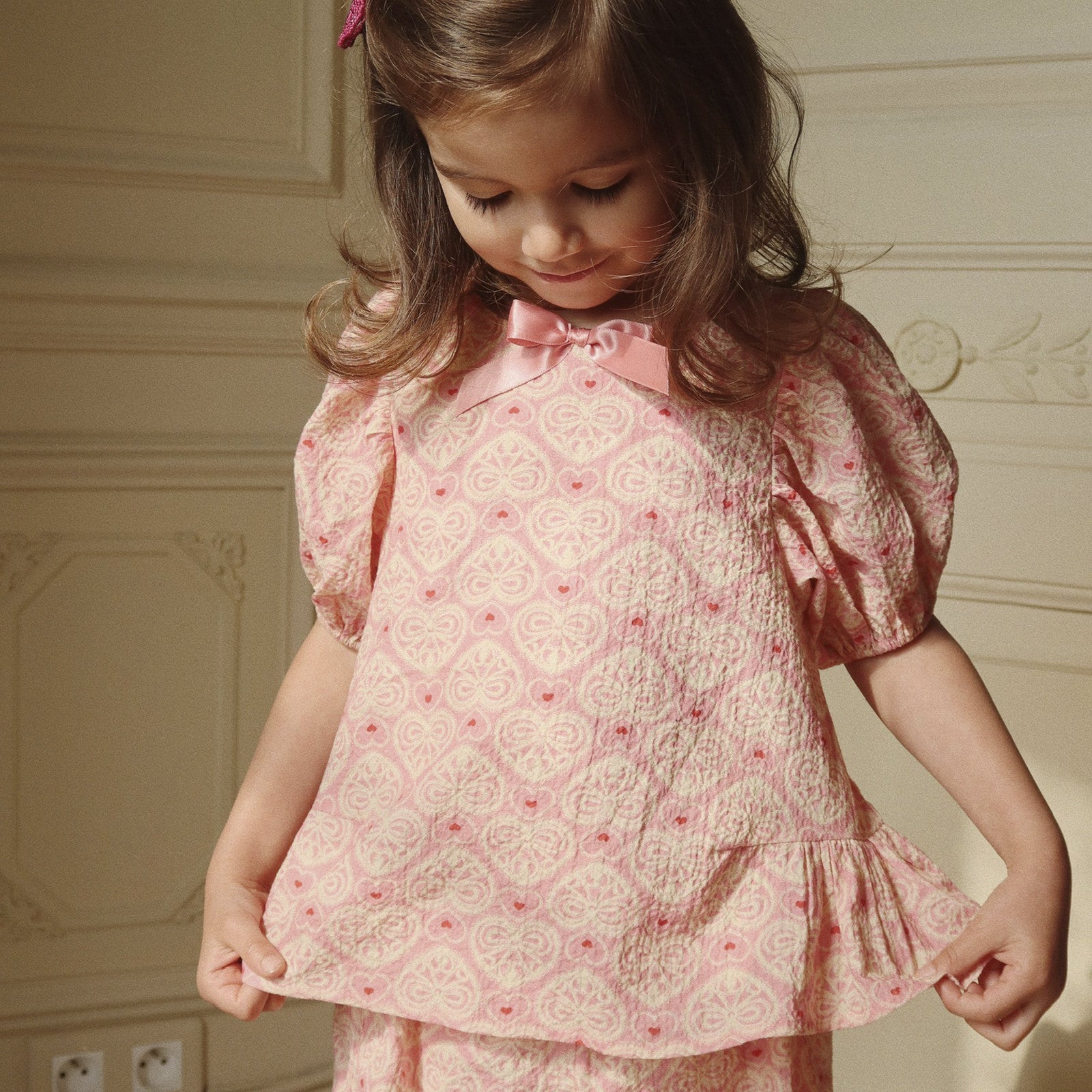 Ava Lacy Pink blouse