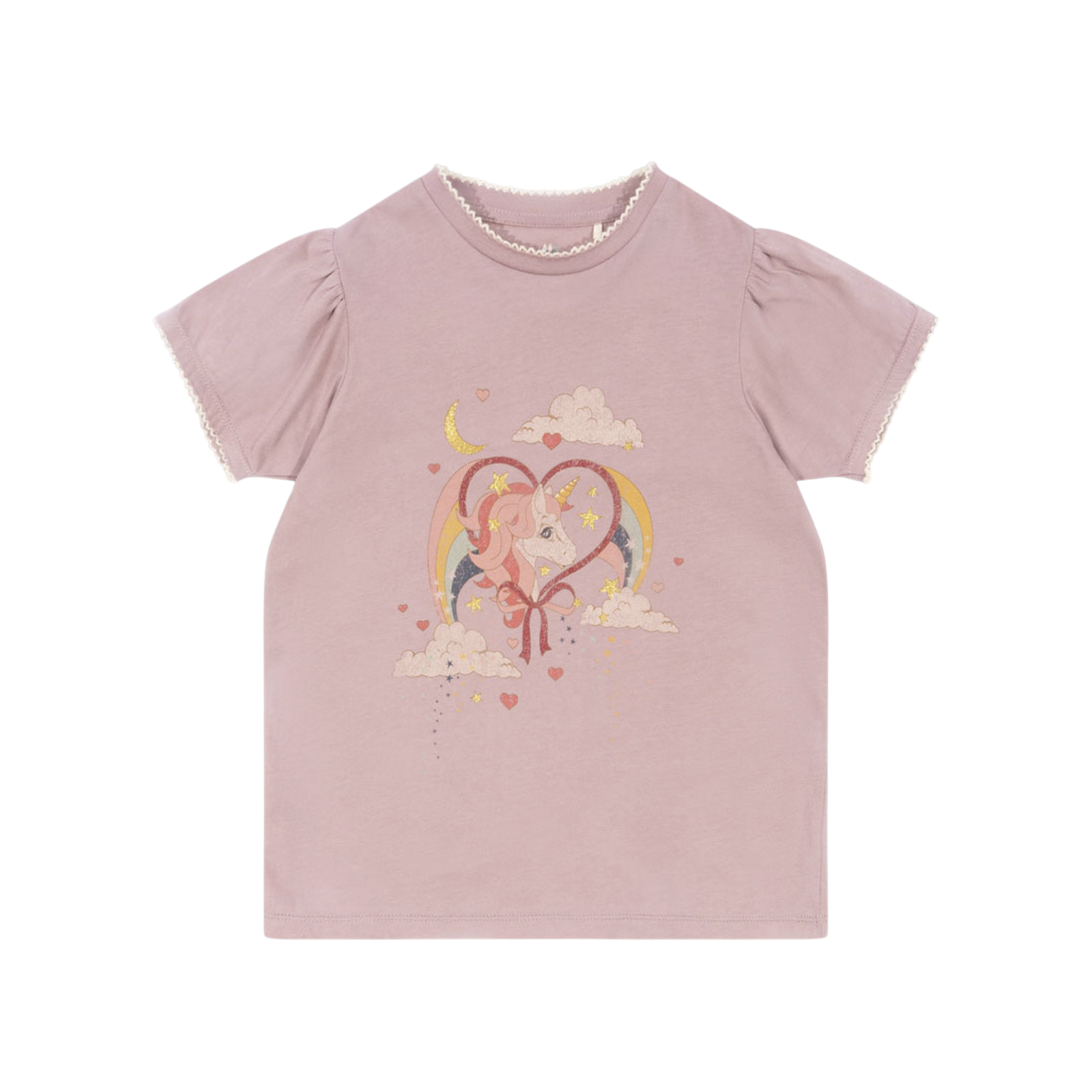 T-Shirt Famo Puff Deauville Mauve