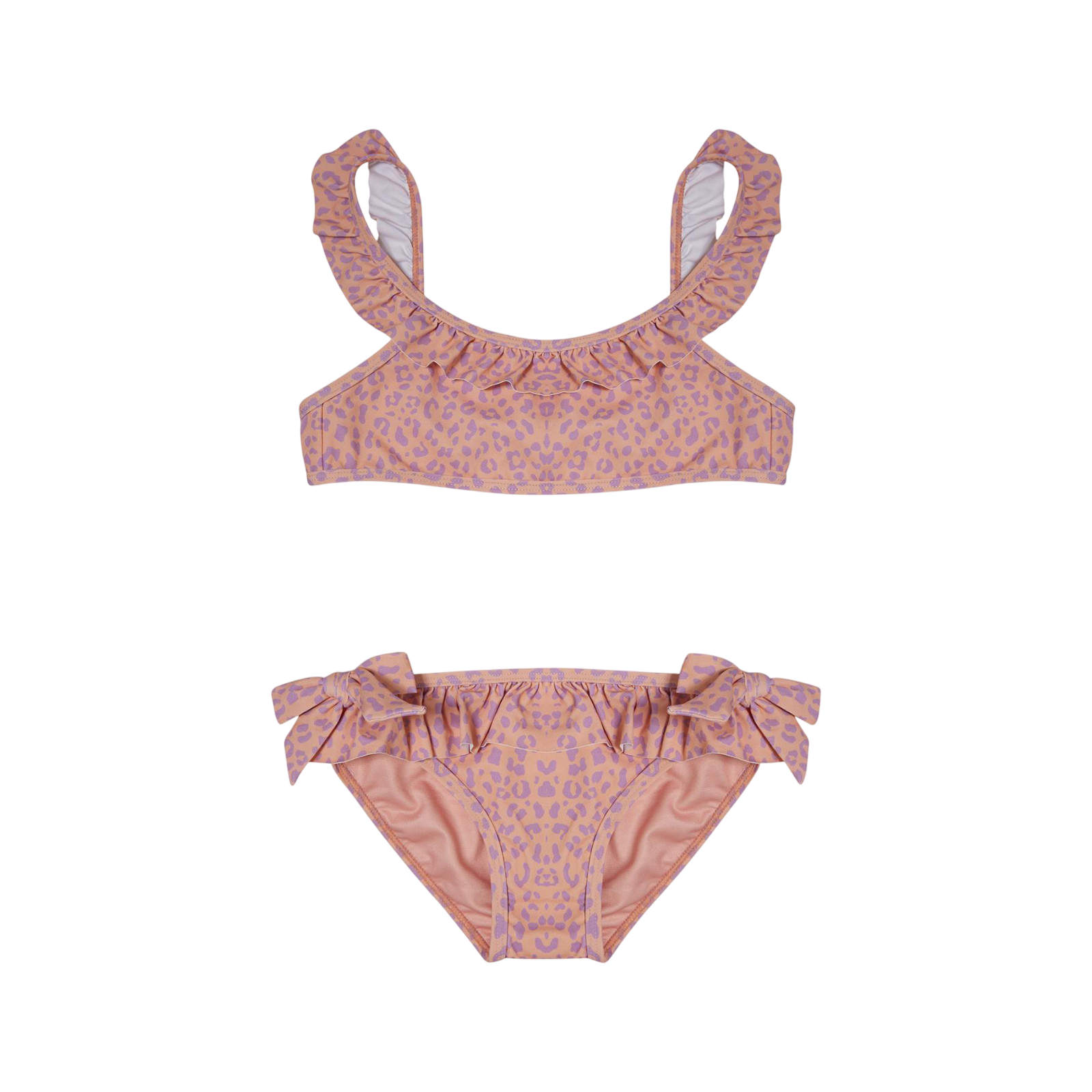 Bikini Animal Print Dark Pink