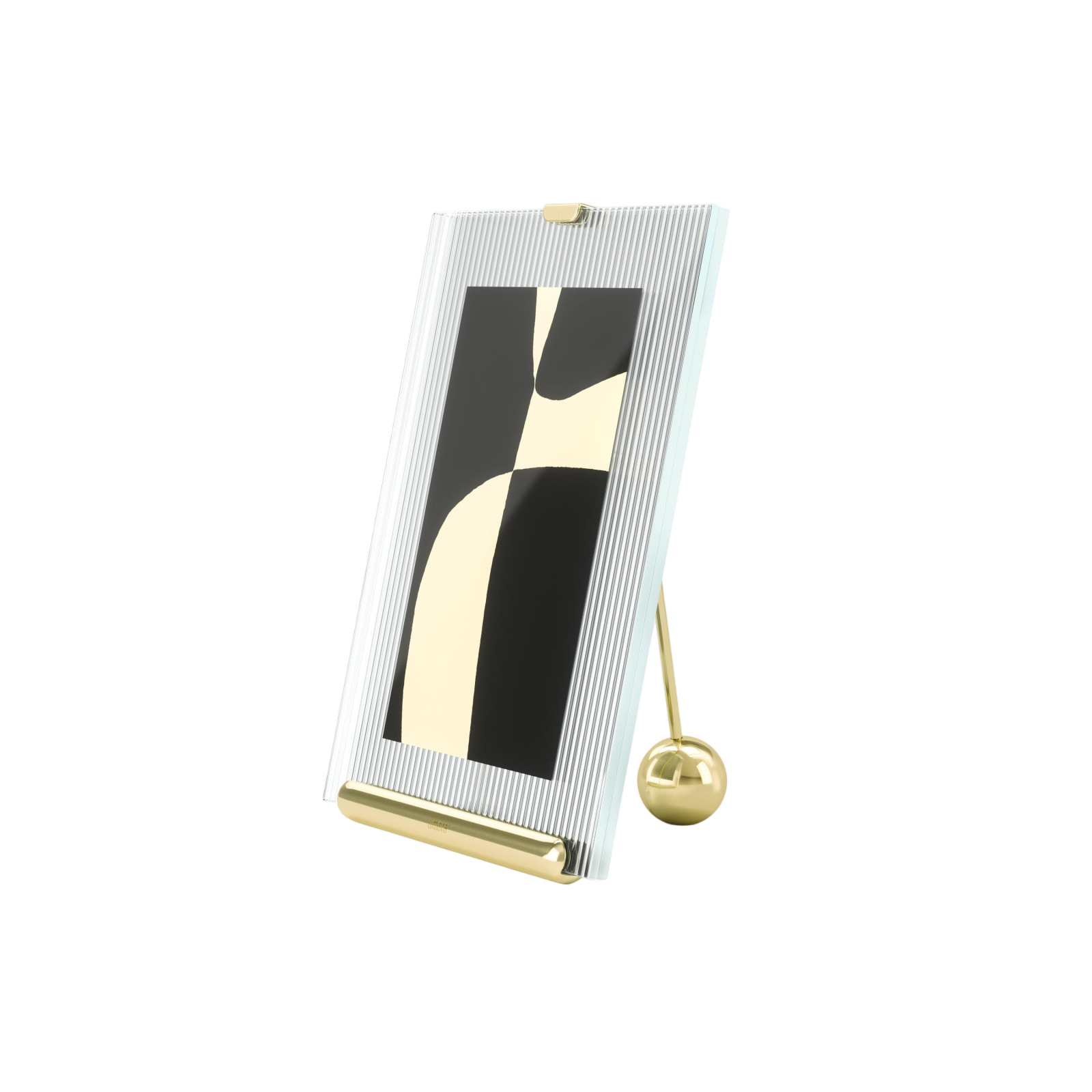 Umbra picture frame Flute brass, 13 x 18 cm