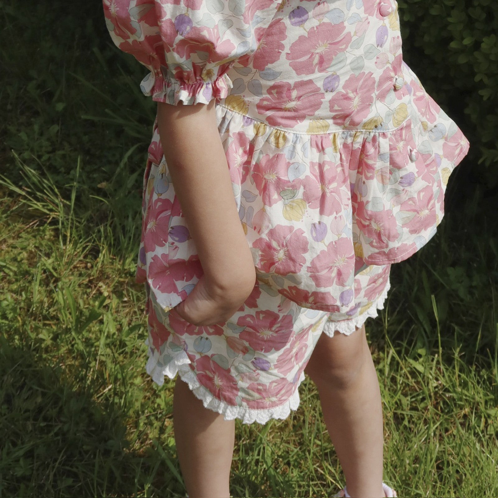 Short Cœur Fleur Anglaise