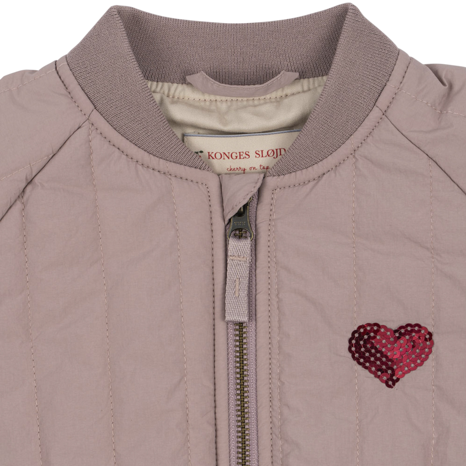 Juno Deauville mauve bomber jacket