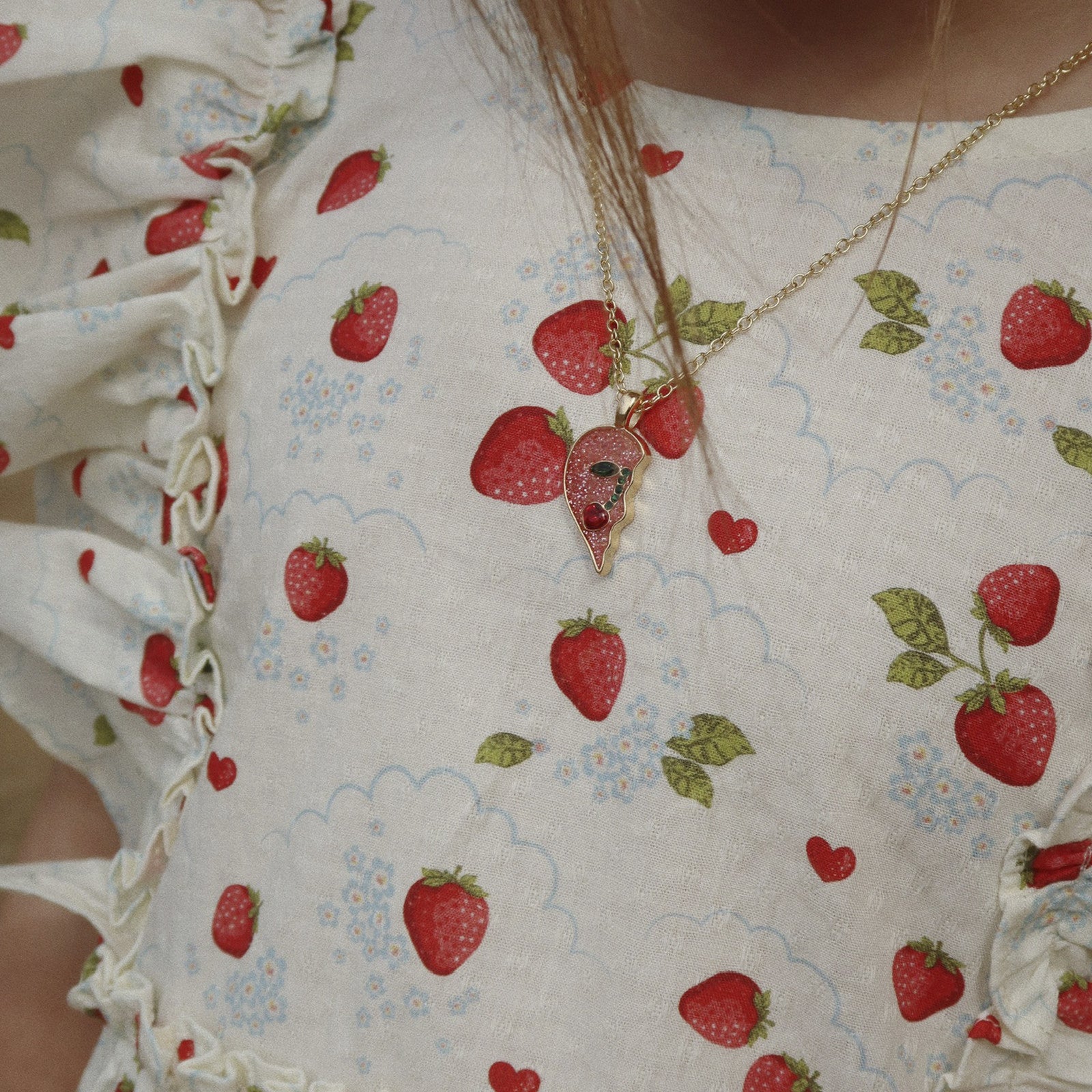 Collier Bête Cherry