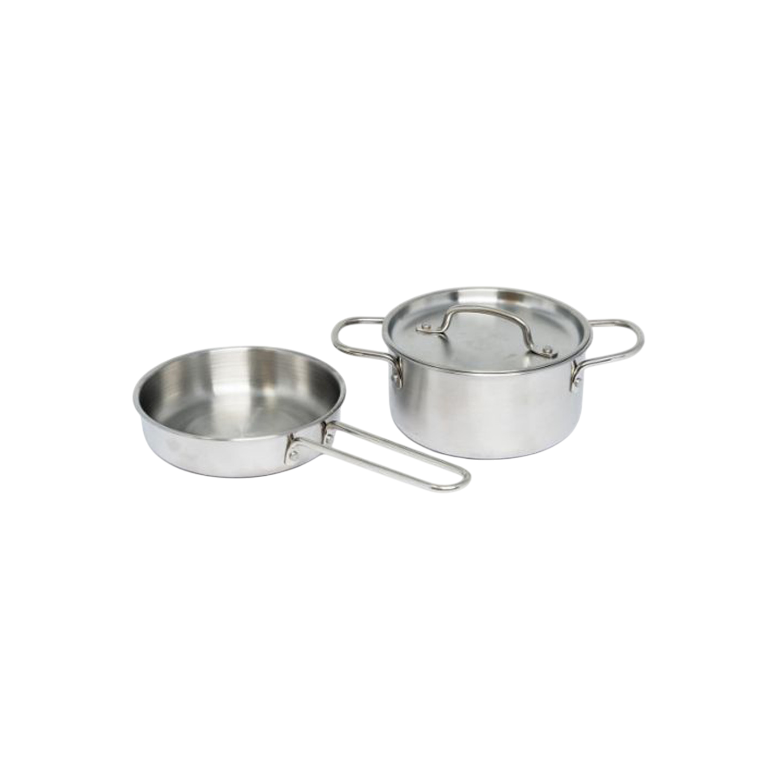 Topf- und Pfannenset aus Metall