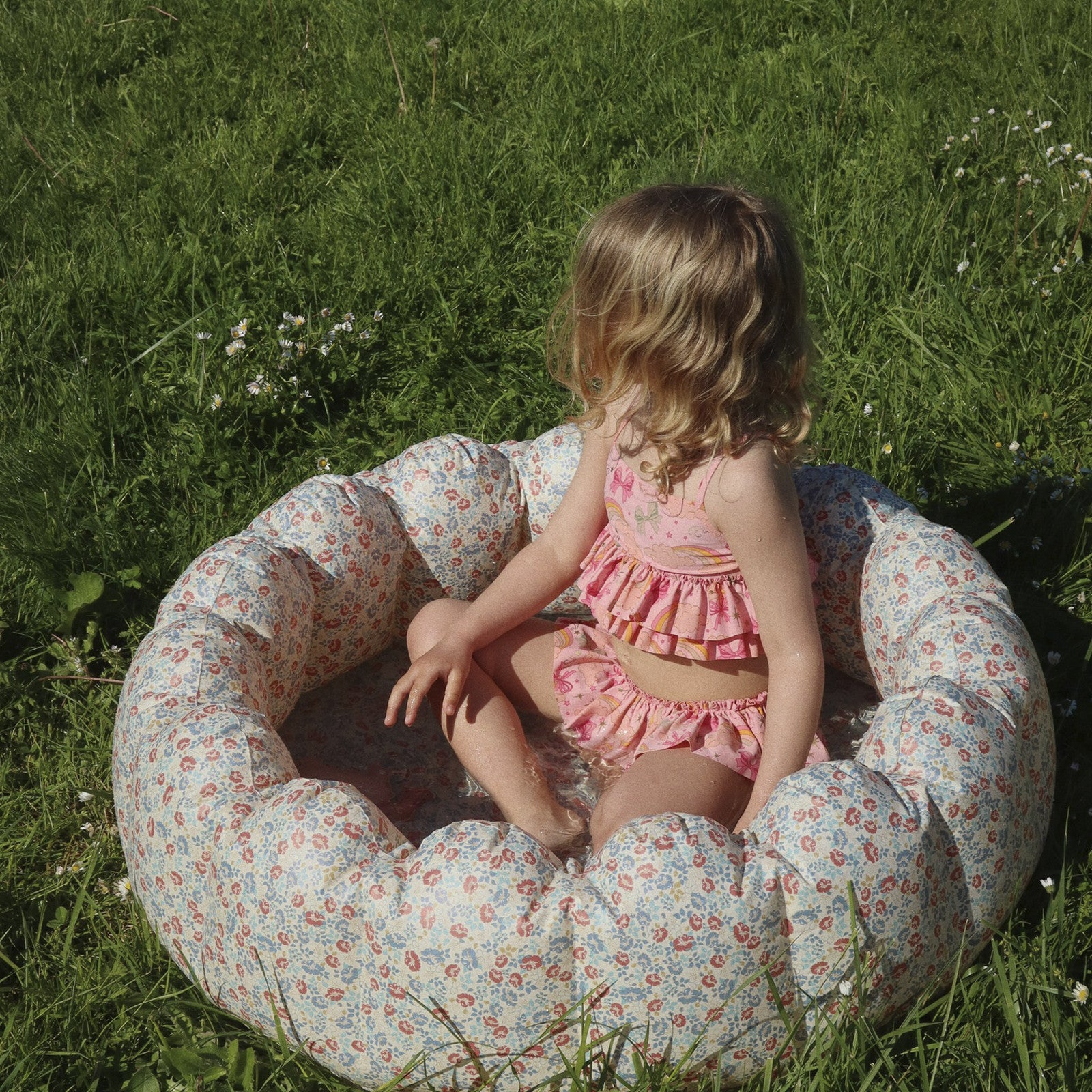 Bikini Manuca Frill Rainbow Bow