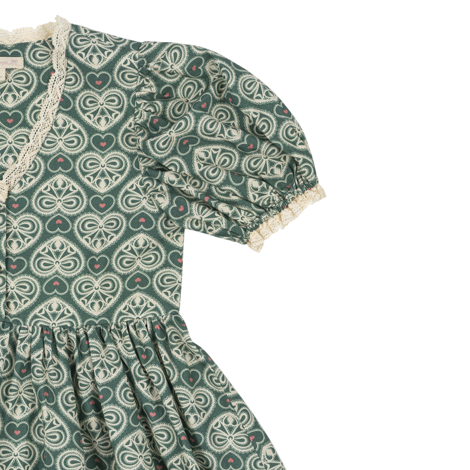 Coeur Lace Green dress