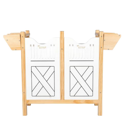 Steckenpferd Pferdebox für 4 Steckenpferde