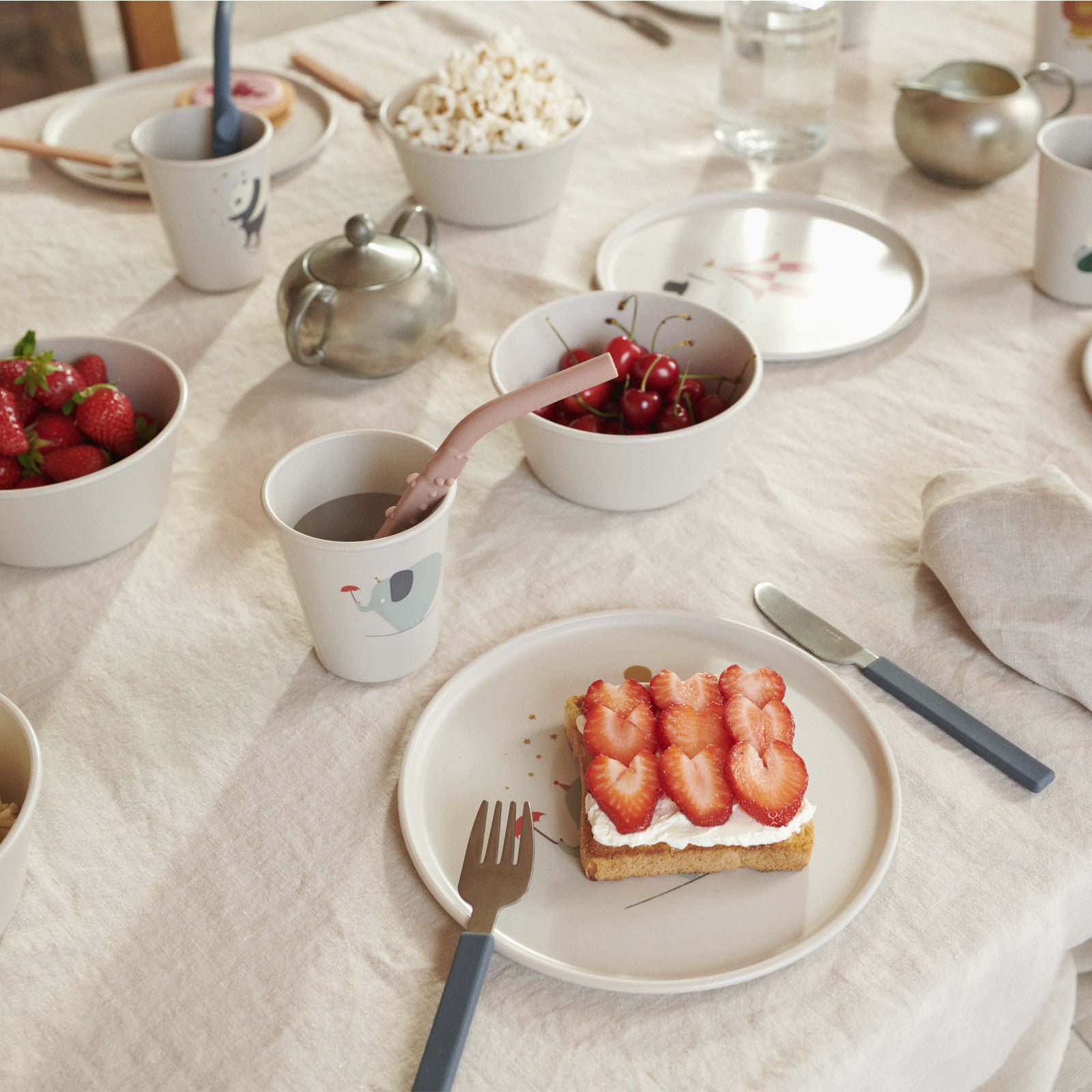 Lana mug set of 6 Circus Sandy