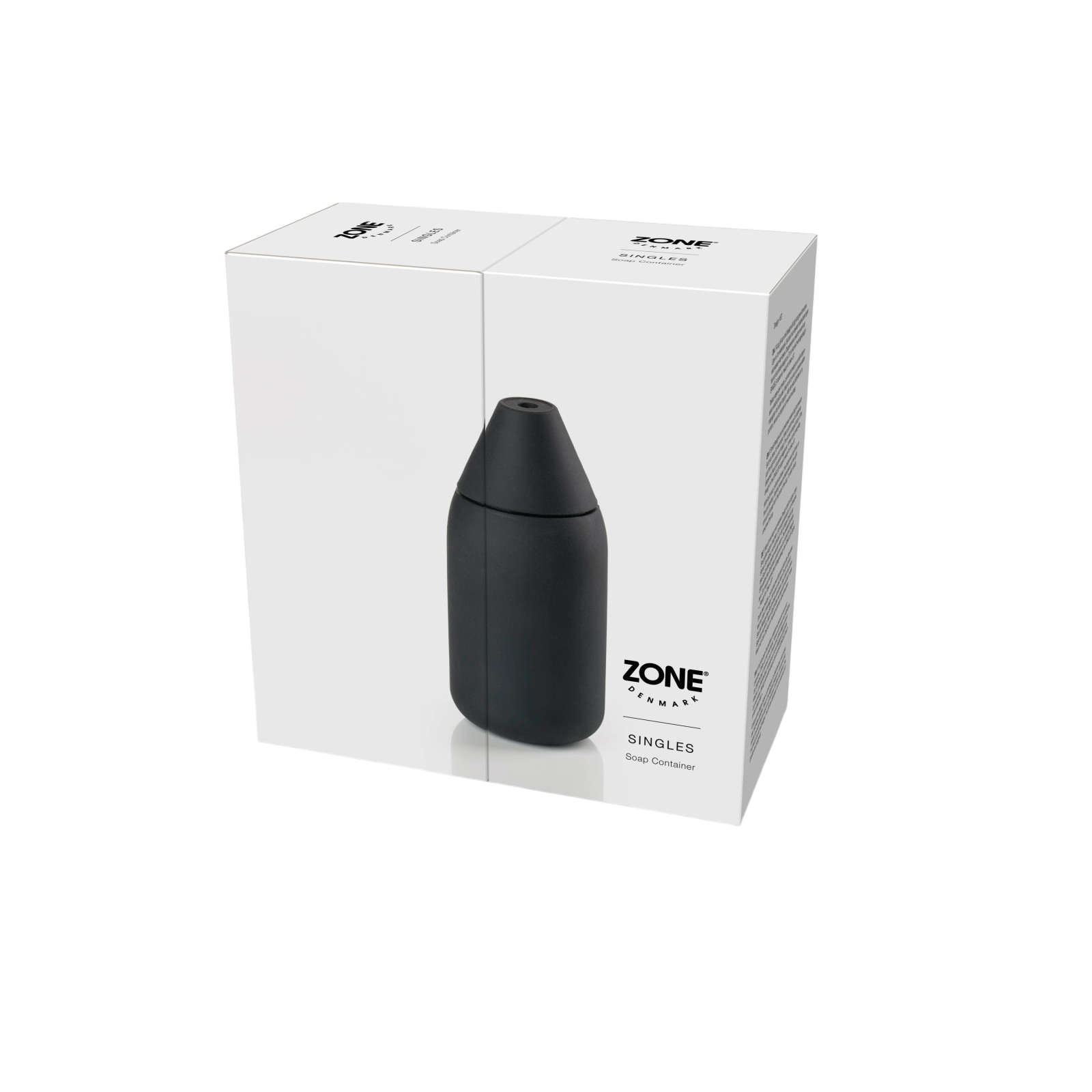 Zone Denmark Distributeur de savon Singles 300 ml, noir