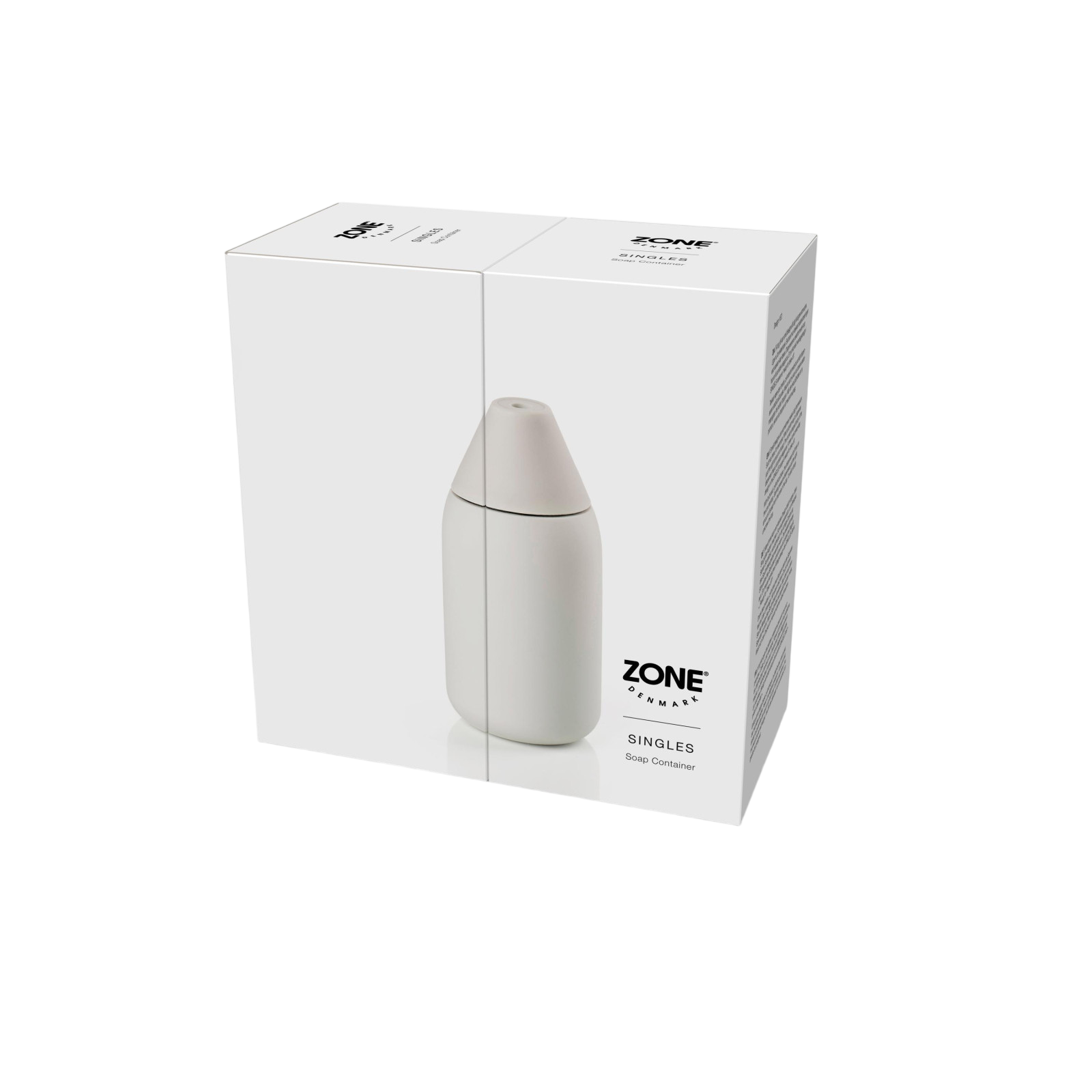 Zone Denmark Soap Dispenser Singles 300 ml, Warm Grey